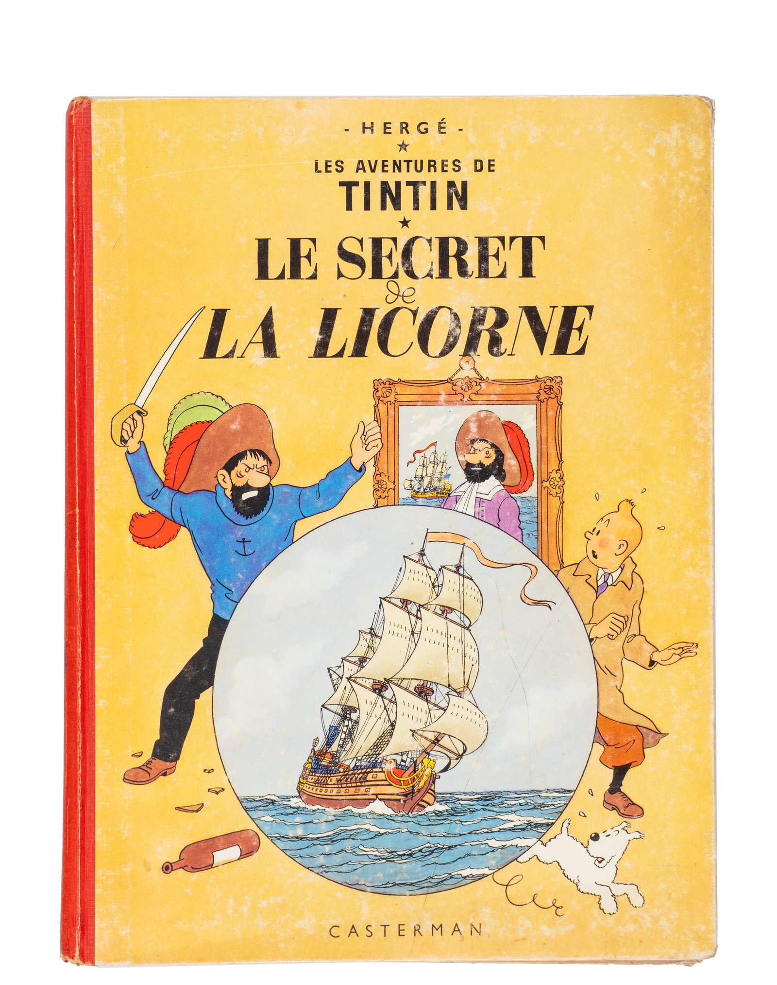 Remi, George, dit Hergé - 8 vintage Tintin albums - 1950-1960's - 4