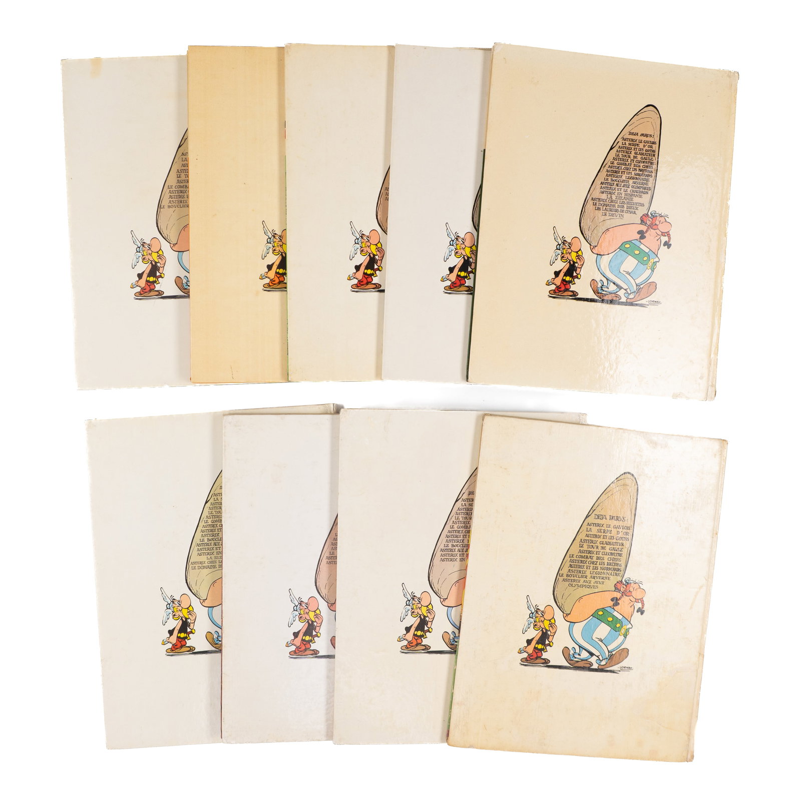 Goscinny, René \ Uderzo, Albert - Lot of Asterix albums, 1st edition - 1968-1973 - 2