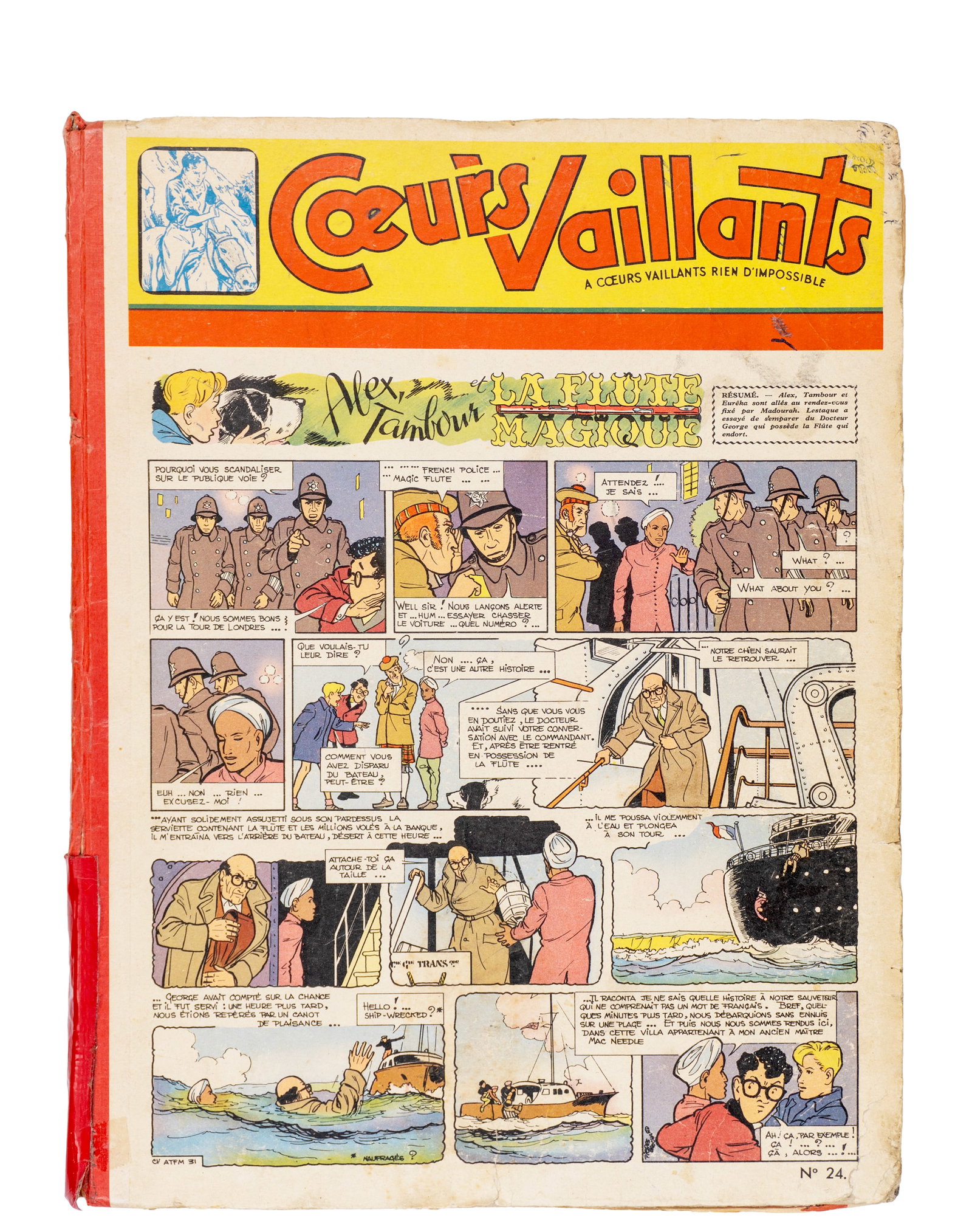 Lot of collections Coeurs vaillants, Ames vaillantes - 1956, 1957 - 4