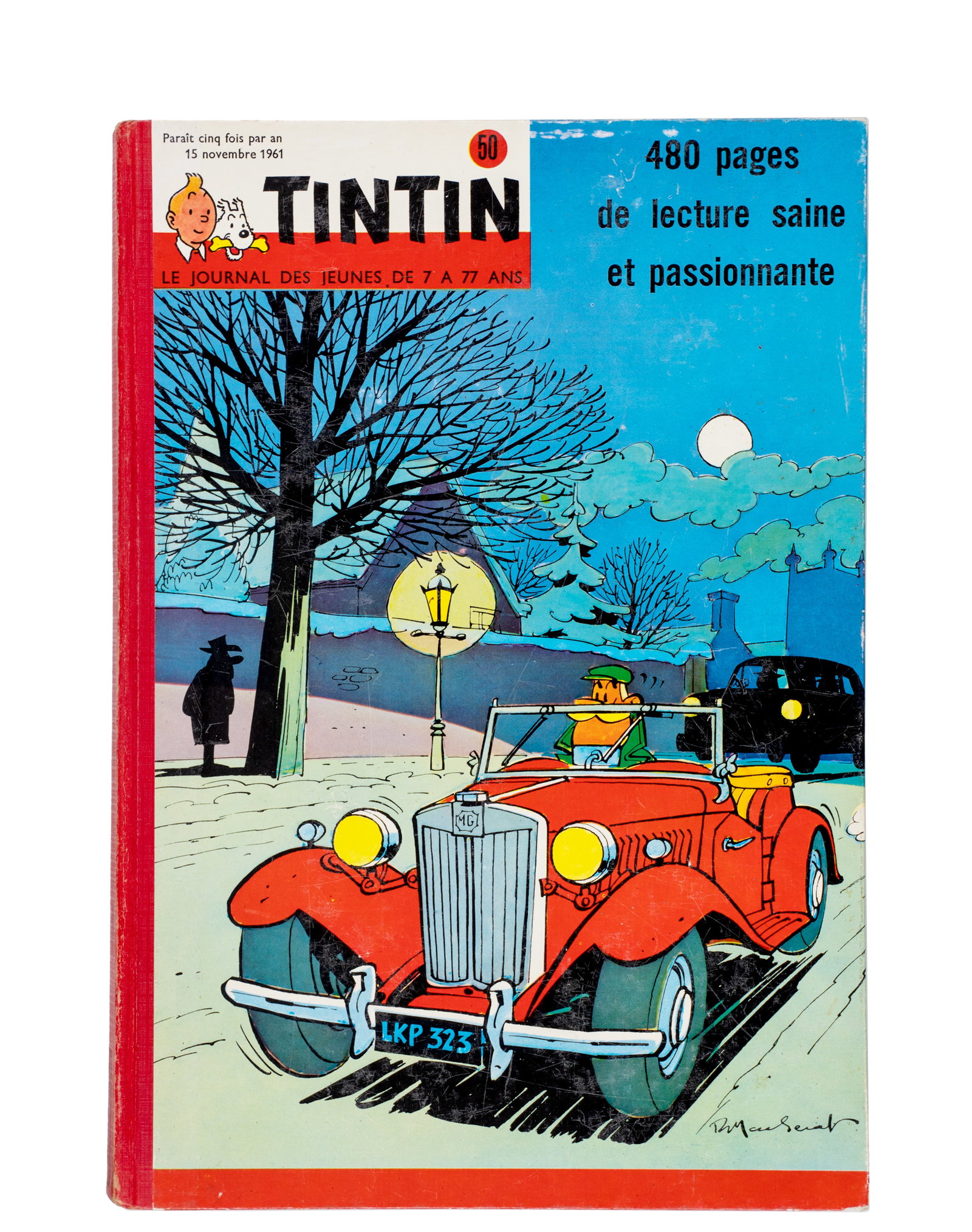 Remi, George, dit Hergé et autres - Lot of Journal Tintin bindings - 1961, 1962, 1963, 1964 - 6