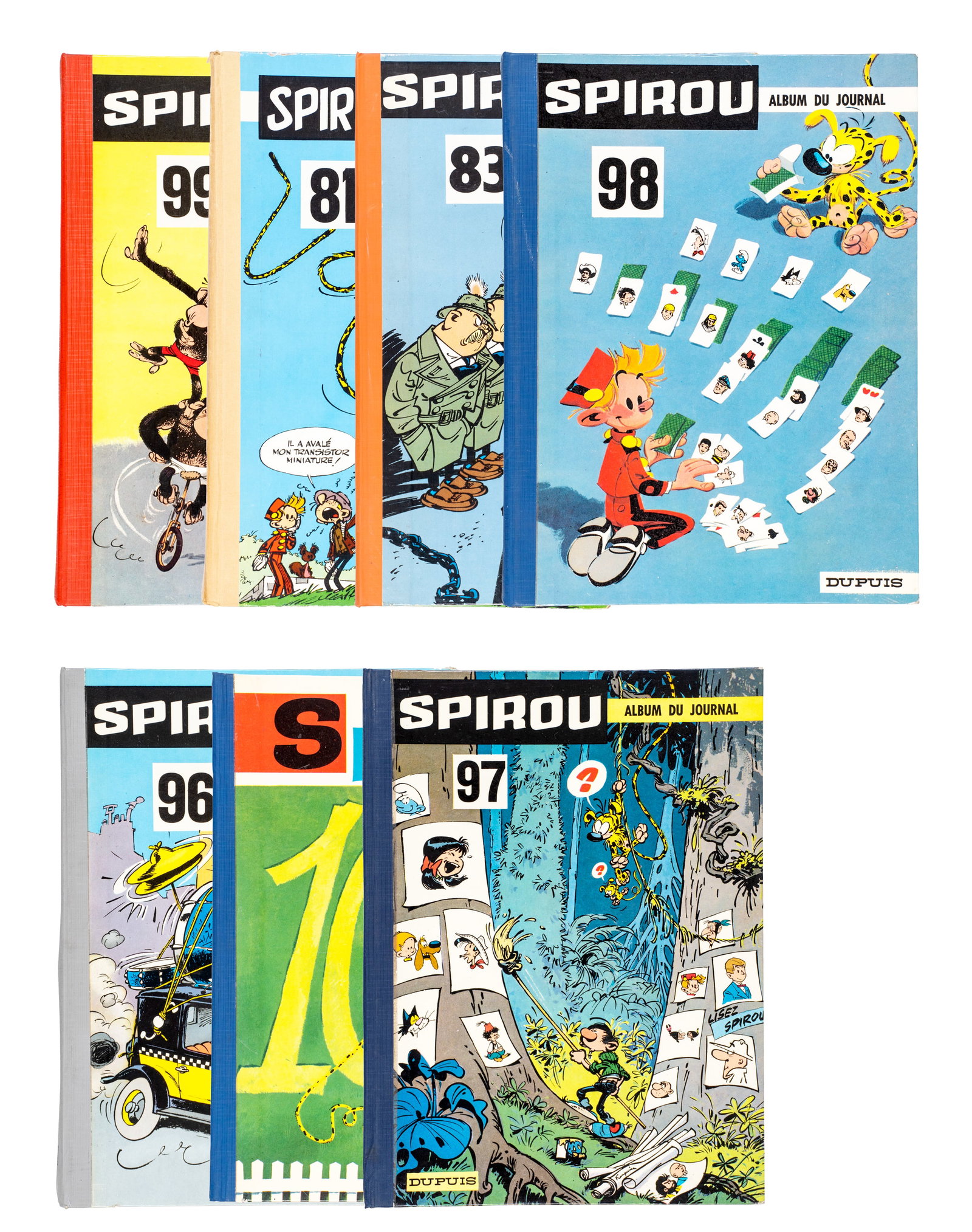 Franquin, André et autres - Lot d'albums du Journal Spirou - 1961-1966 - 3
