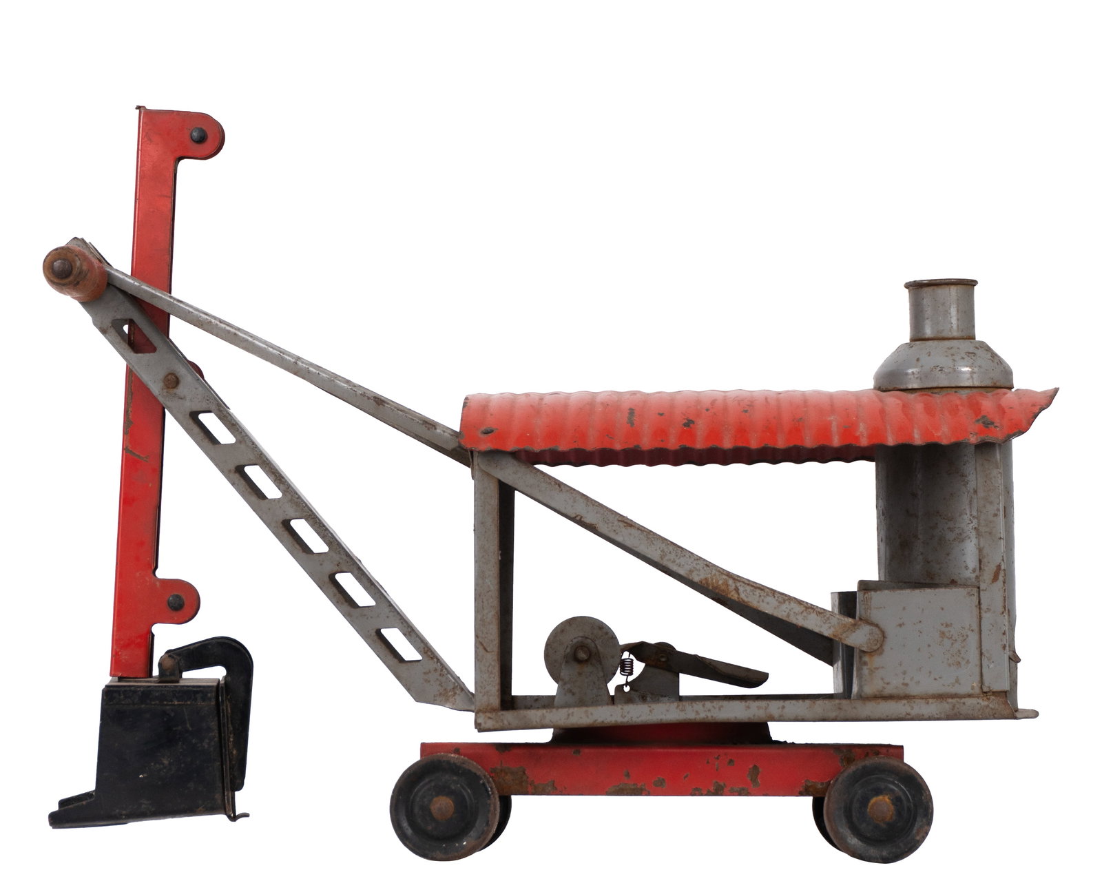 Keystone - Ride on steam shovel and push along horse - 1930's - 3