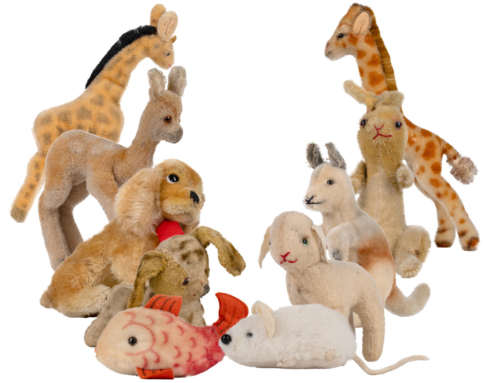 Steiff - Lot of vintage stuffed animals - 5