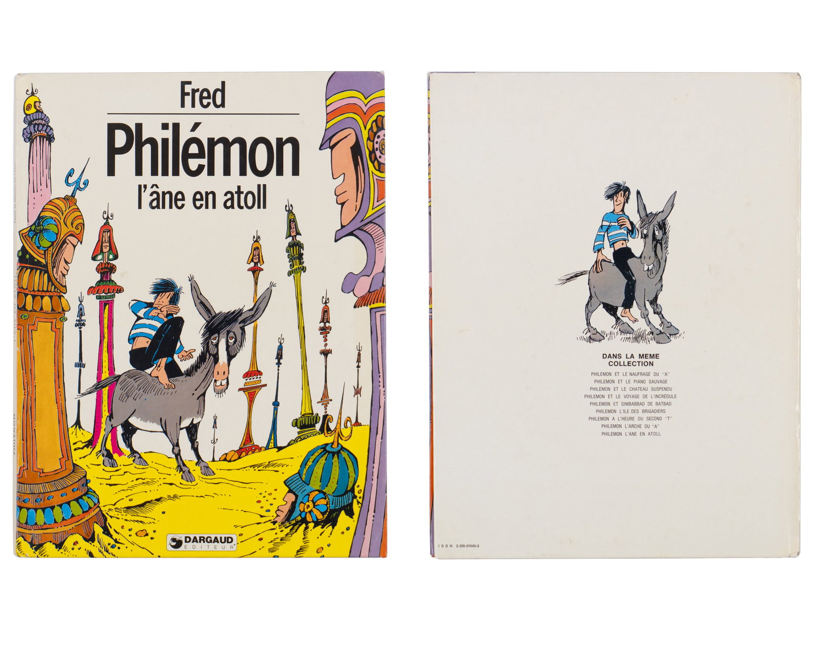 Philémon, 3 album in original edition - 1972, 1973, 1977 - 3