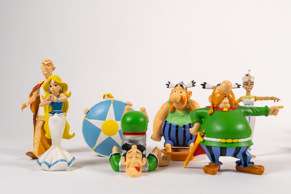 Goscinny, Rene \ Uderzo, Albert - Lot de figurines, Astérix, les grands personnages - 2012-201 - 2