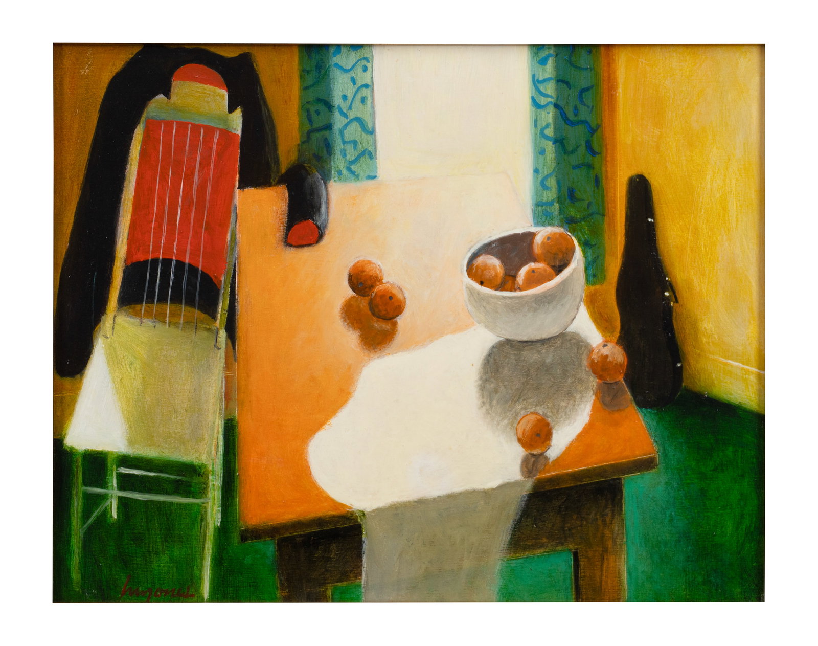 Jones, Henry Wanton - "Nature morte aux fruits" - c.1984 (1 of 4)