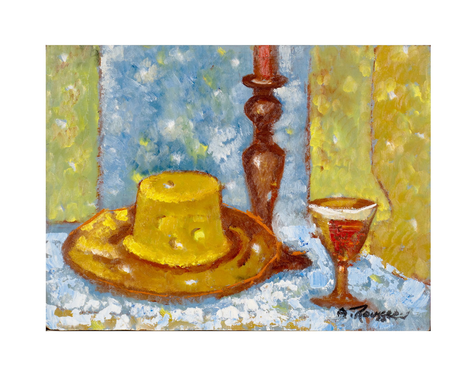 Rousseau, Albert - Cheese still life (1 of 4)