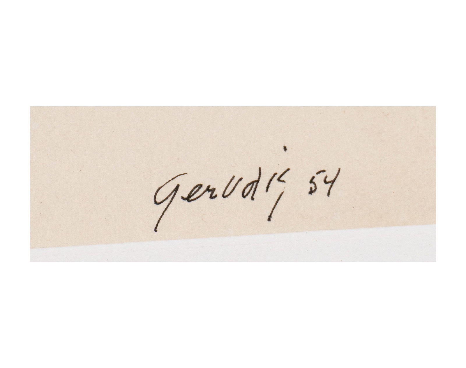 Gervais, Lise - Man seated - 1954 - 3