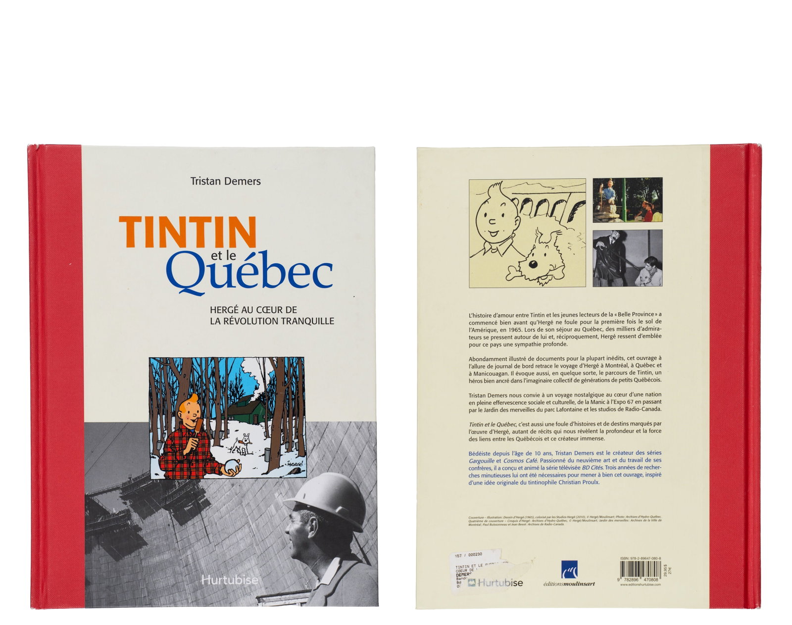 Hergé, Franquin André et autres - Reference books Tintin and Spirou - 1975, 1988, 2000, 20 - 2