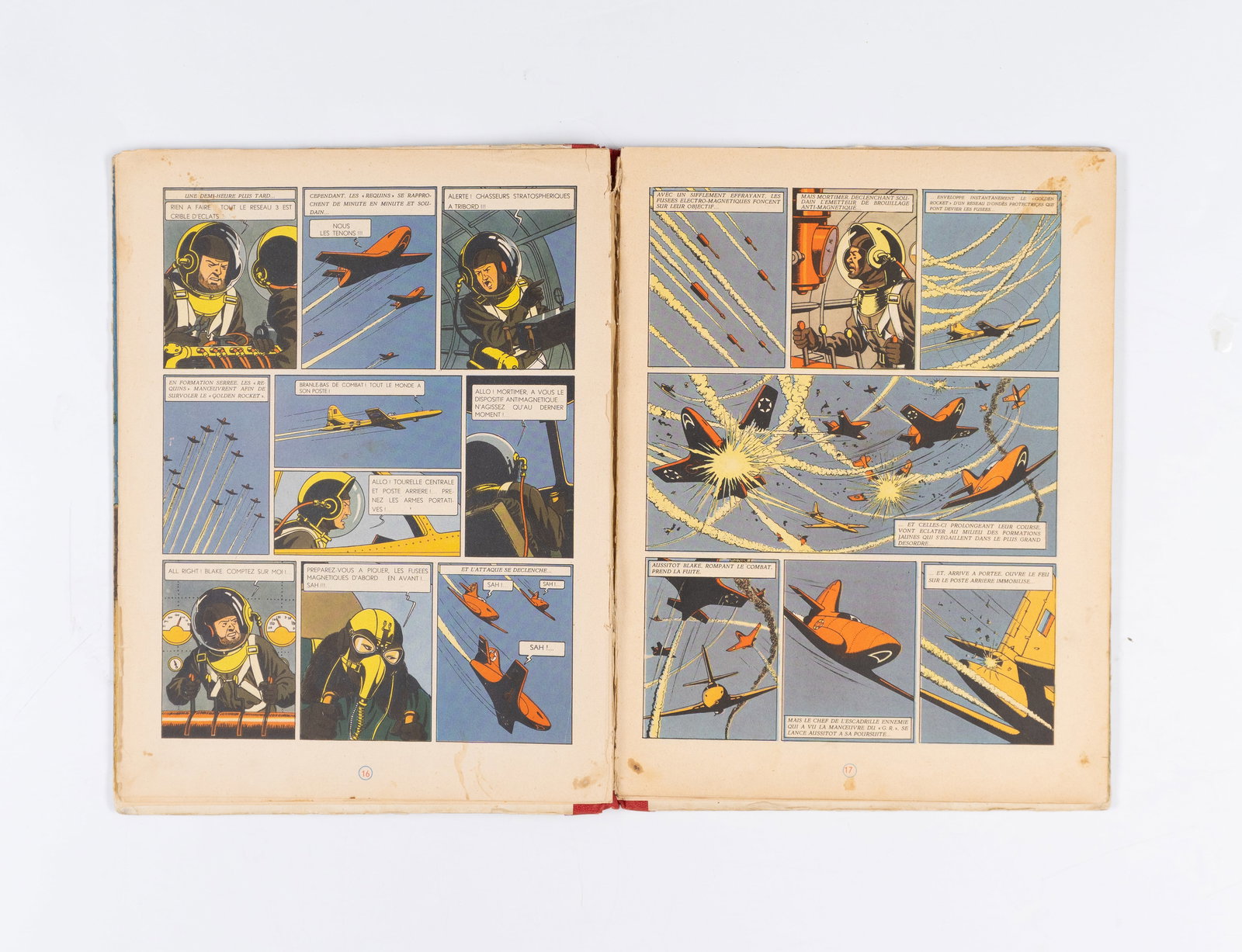 Jacobs, Edgar Félix Pierre - Blake et Mortimer, Le secret de l'espadon tome I, 1st edition - 19 - 2