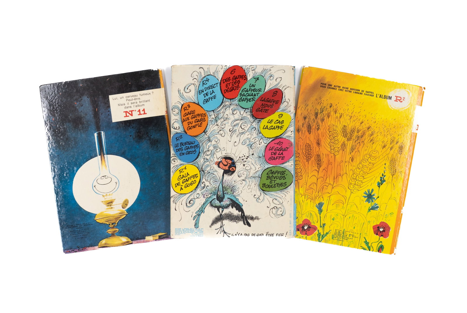 Franquin, André - Vintage lot Gaston Lagaffe, original editions - 1970-1974 - 2