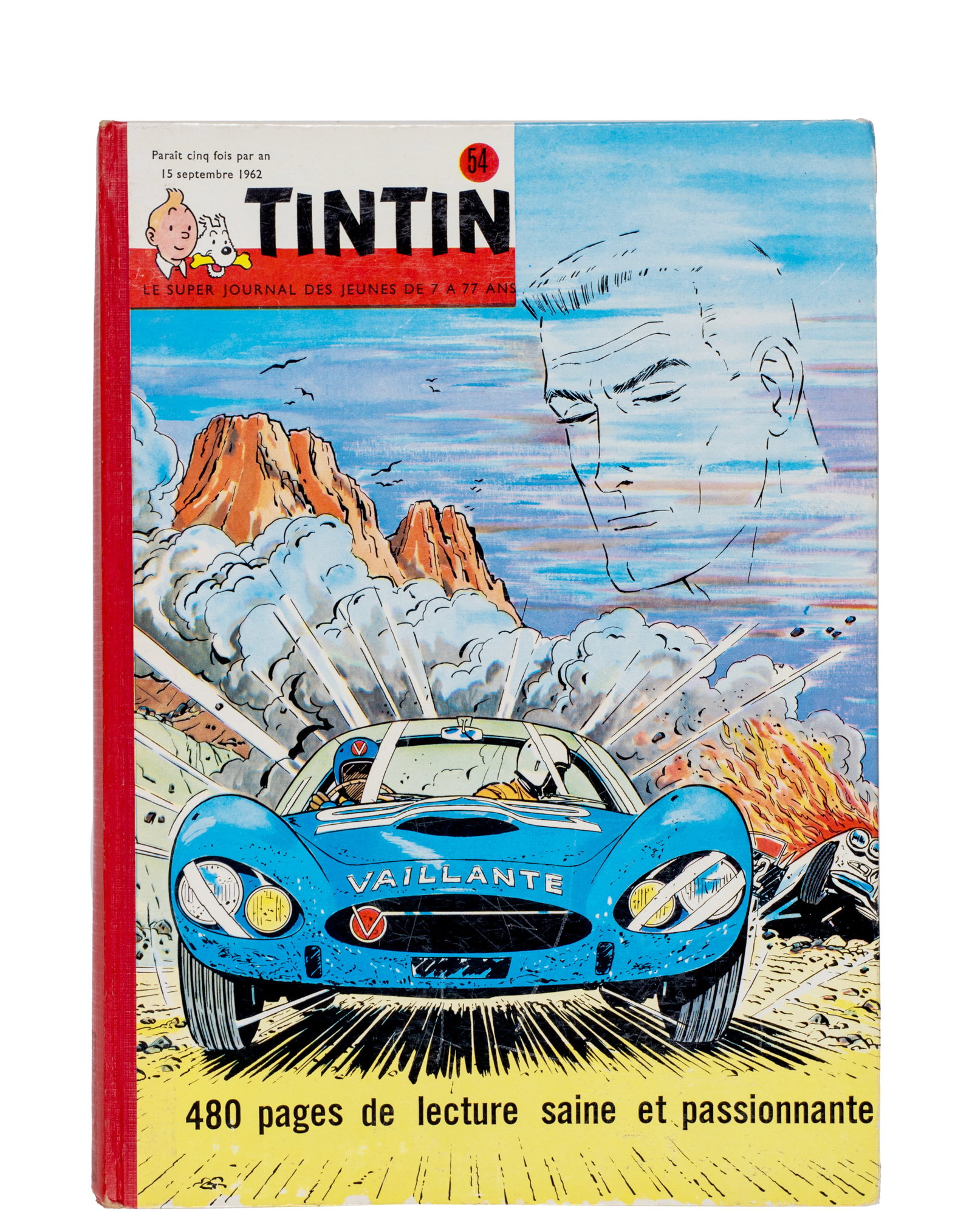 Remi, George, dit Hergé et autres - Lot of Journal Tintin bindings - 1961, 1962, 1963, 1964 - 2