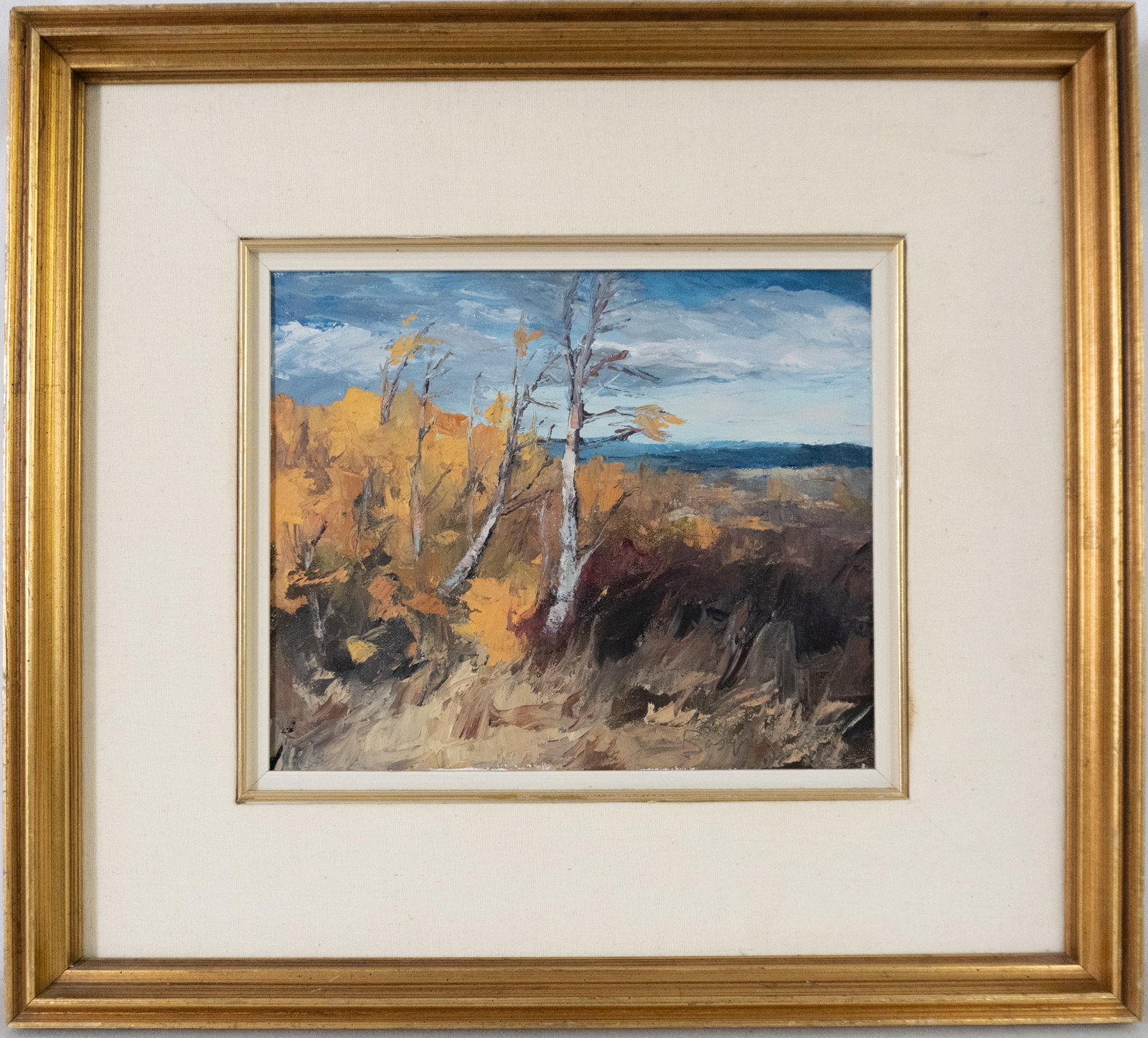 Basque, Parent Léonard - "Bouleaux" - 1965 - 2
