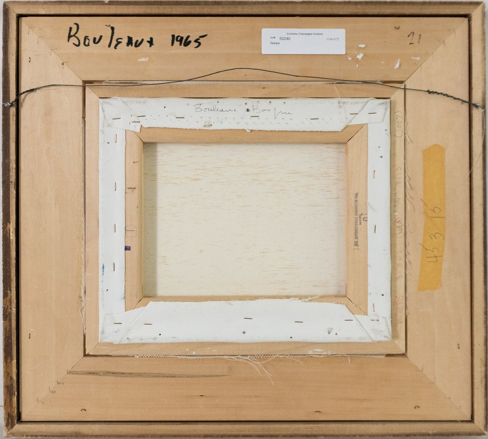 Basque, Parent Léonard - "Bouleaux" - 1965 - 4