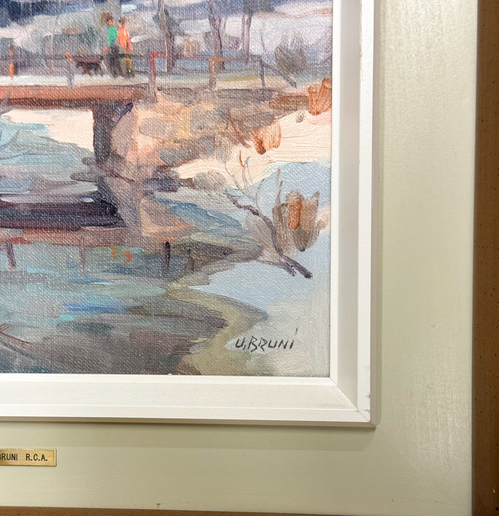 Bruni, Umberto - "Le petit pont" - 2