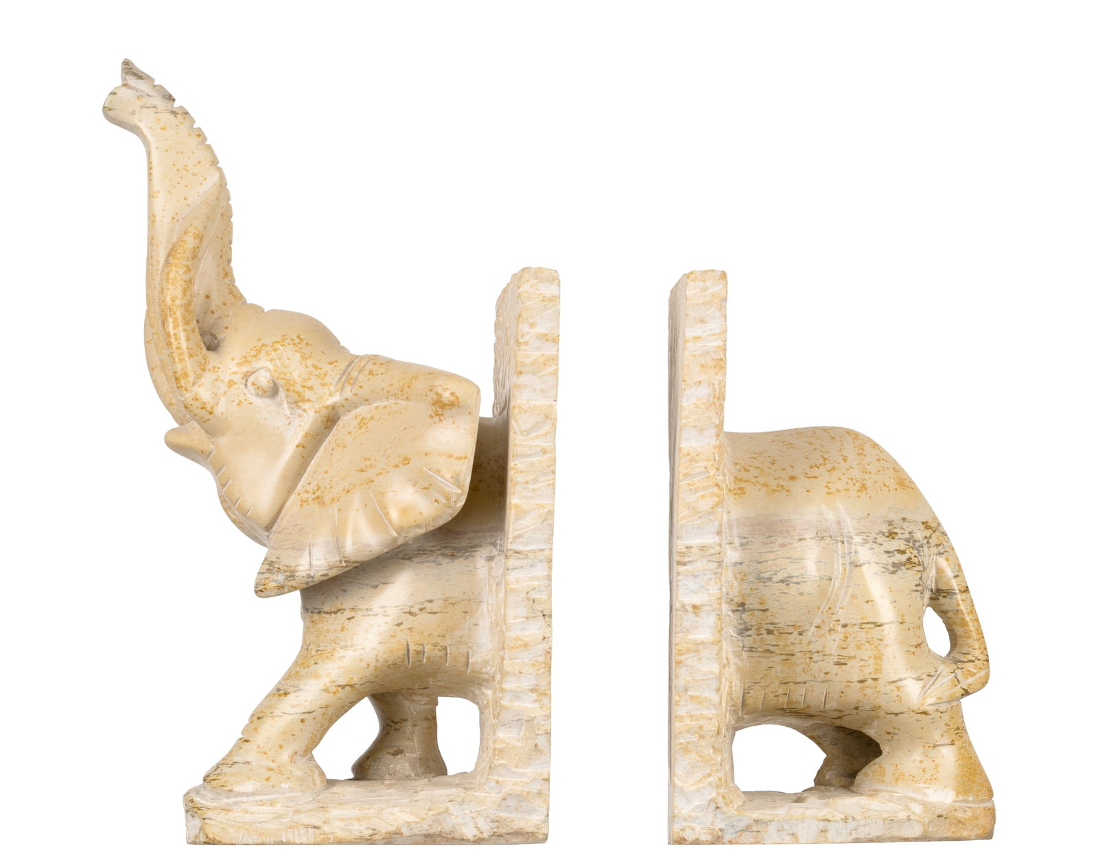 Pair of elephant bookends - Mi XXe siècle (1 of 3)