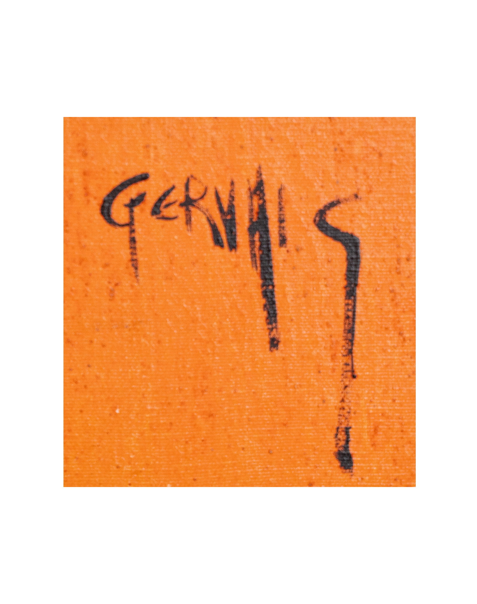 Gervais - Yellow and orange abstraction - 2