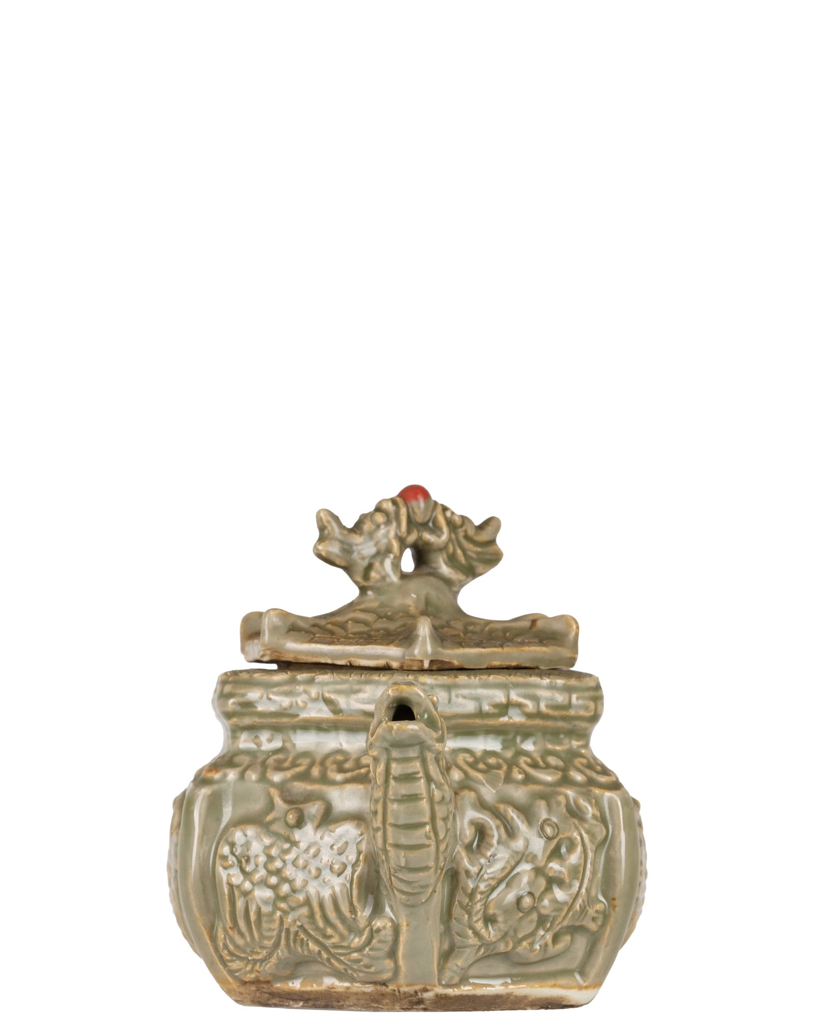 Old porcelain teapot, dragon - 960-1279 - 2