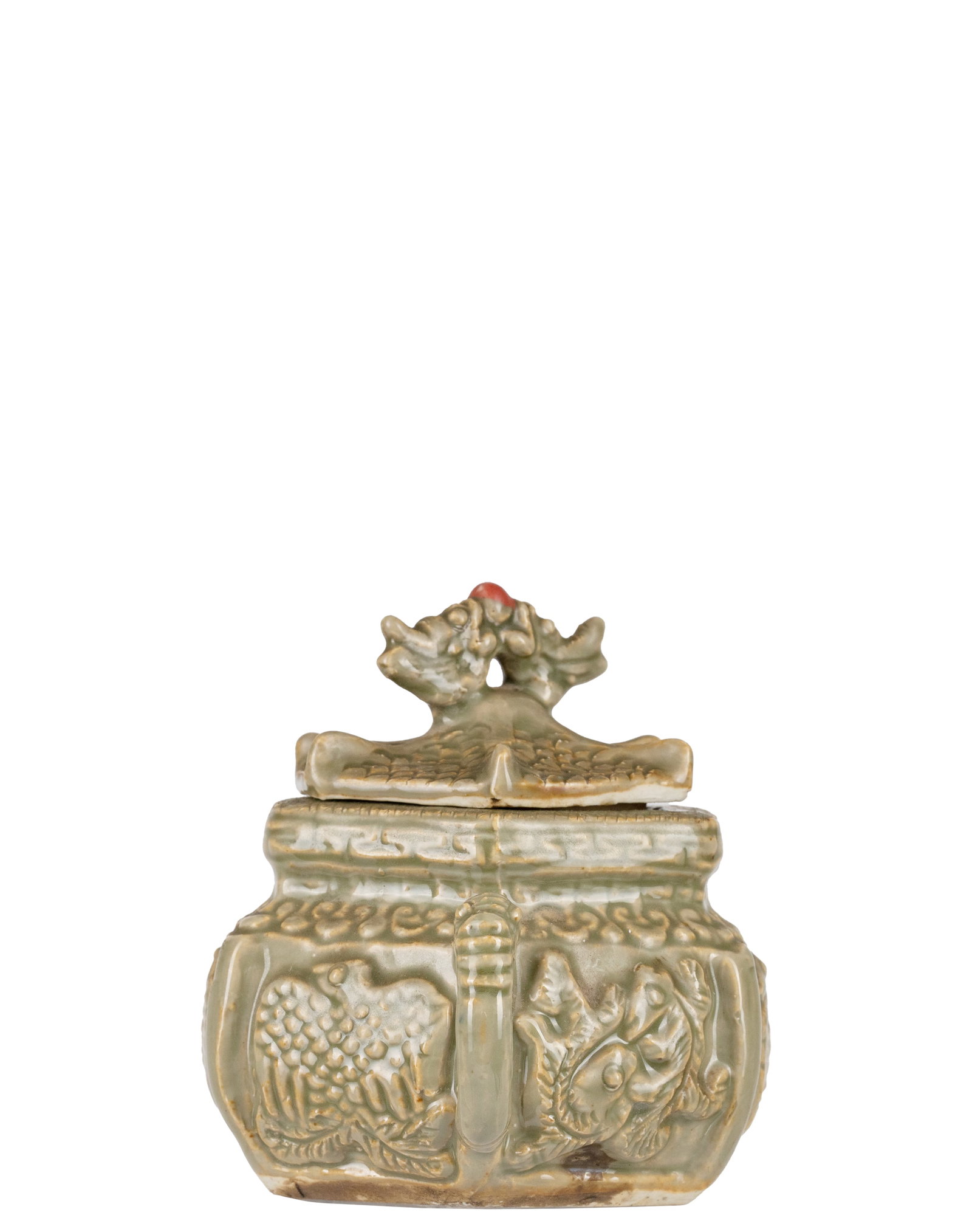 Old porcelain teapot, dragon - 960-1279 - 4