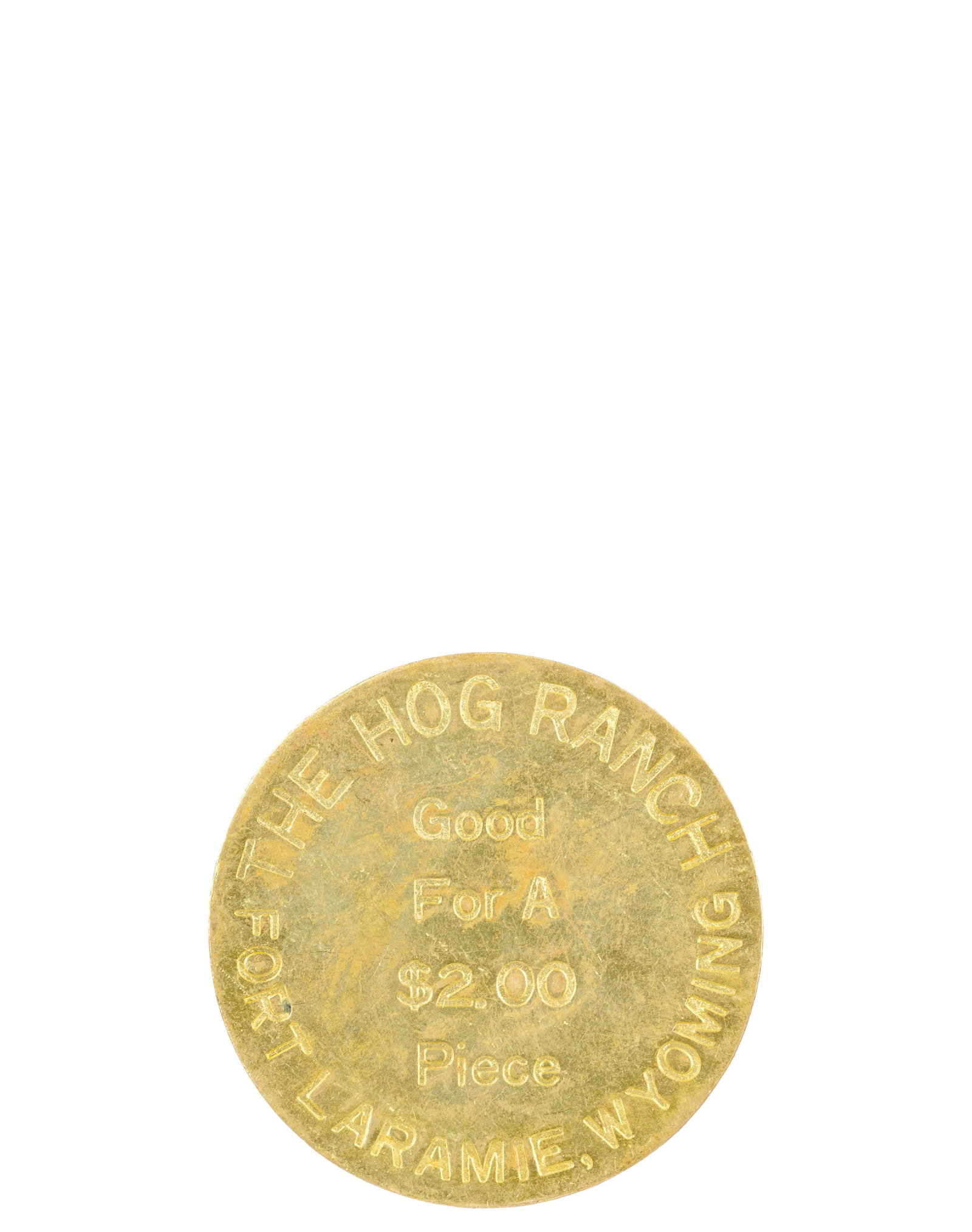 Lot of brothel whore token, western US - 5