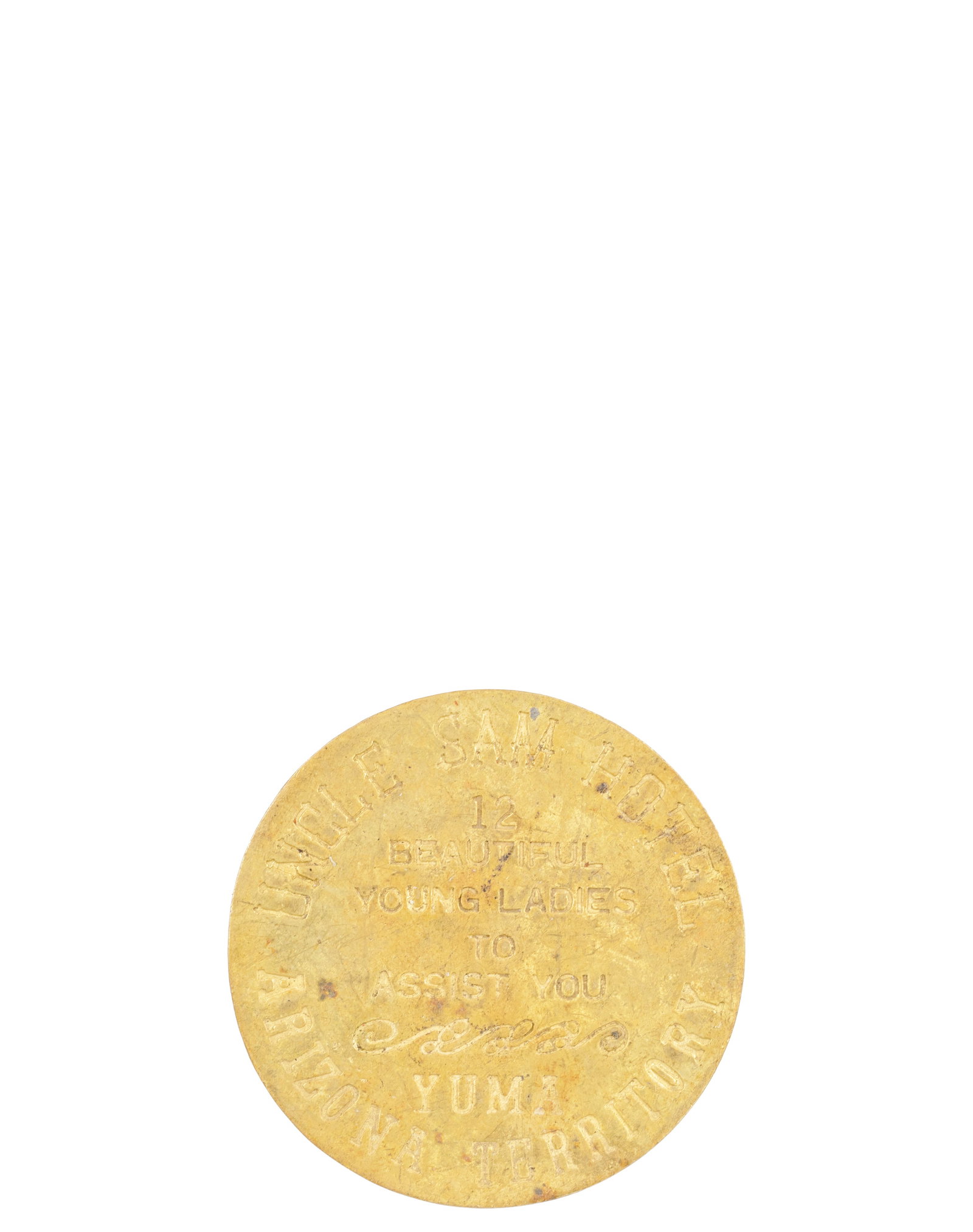 Lot of brothel whore token, western US - 7