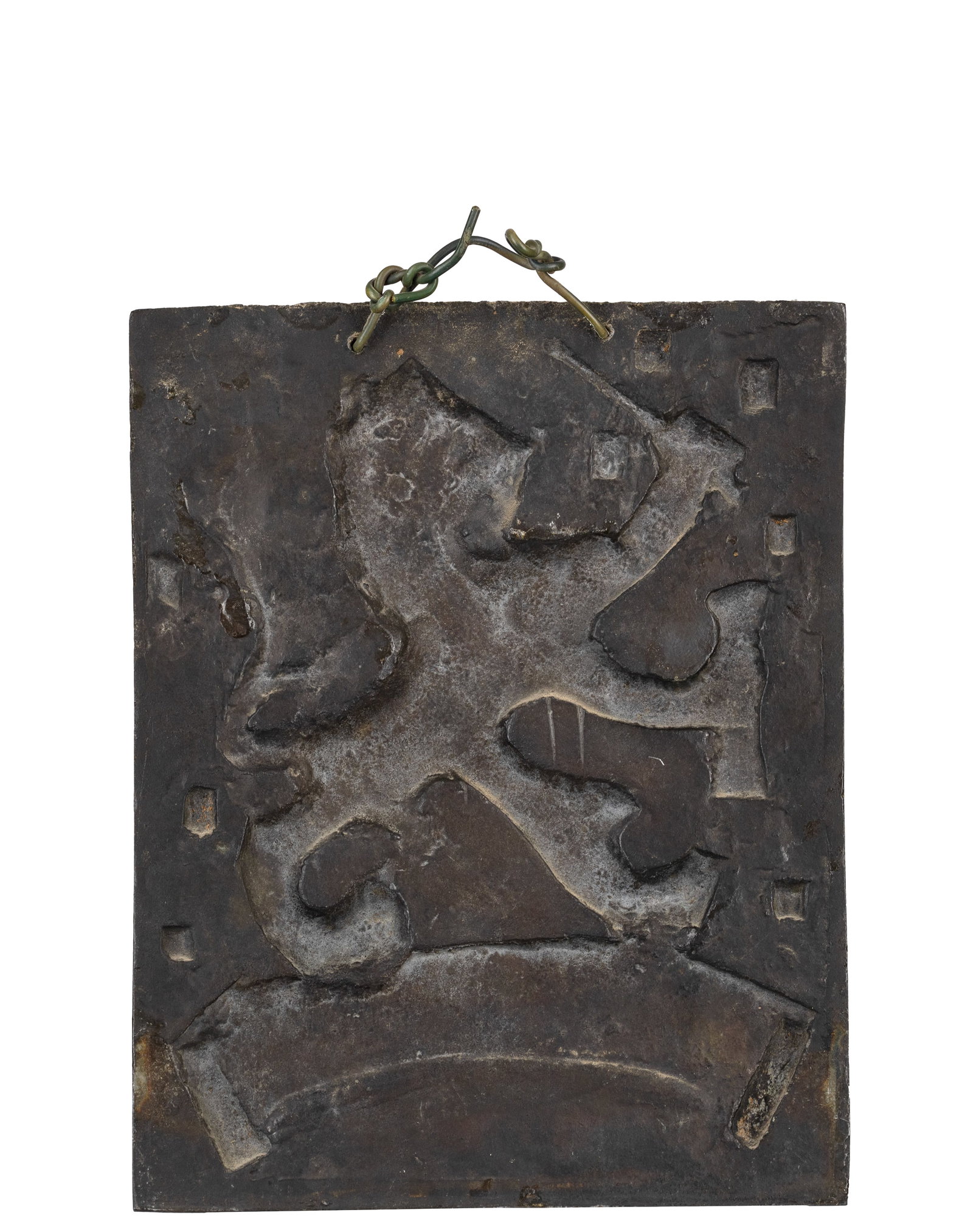 Dutch coat of arms cast iron plaque - Début XXe siècle - 2