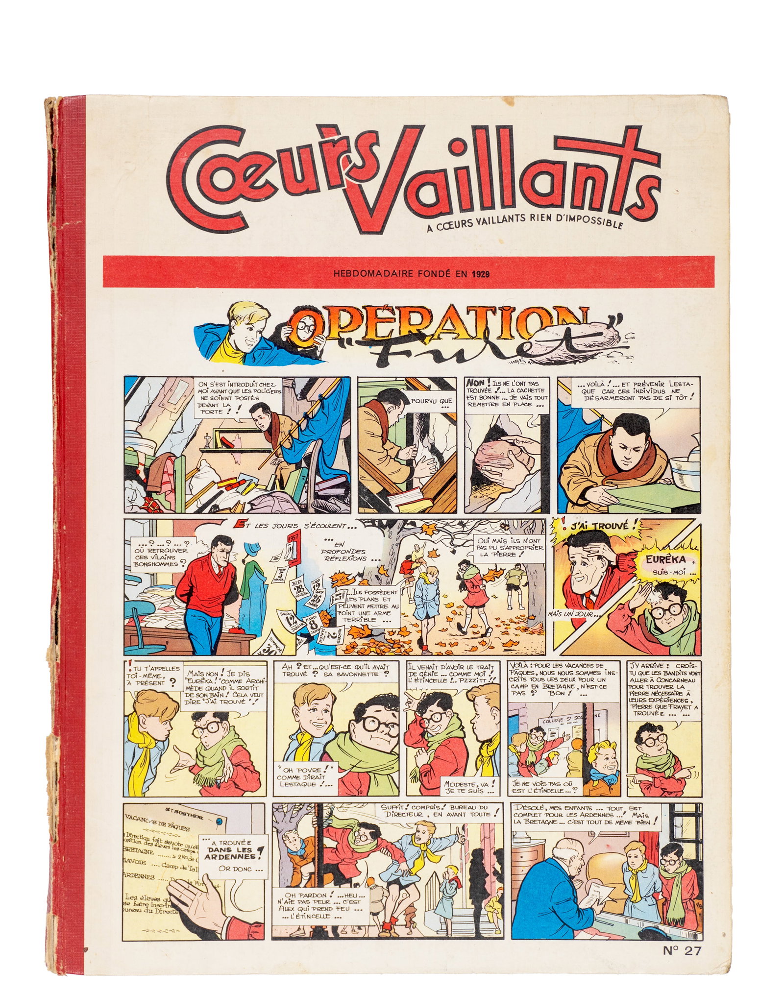 Lot of collections Coeurs vaillants, Ames vaillantes - 1956, 1957 - 3