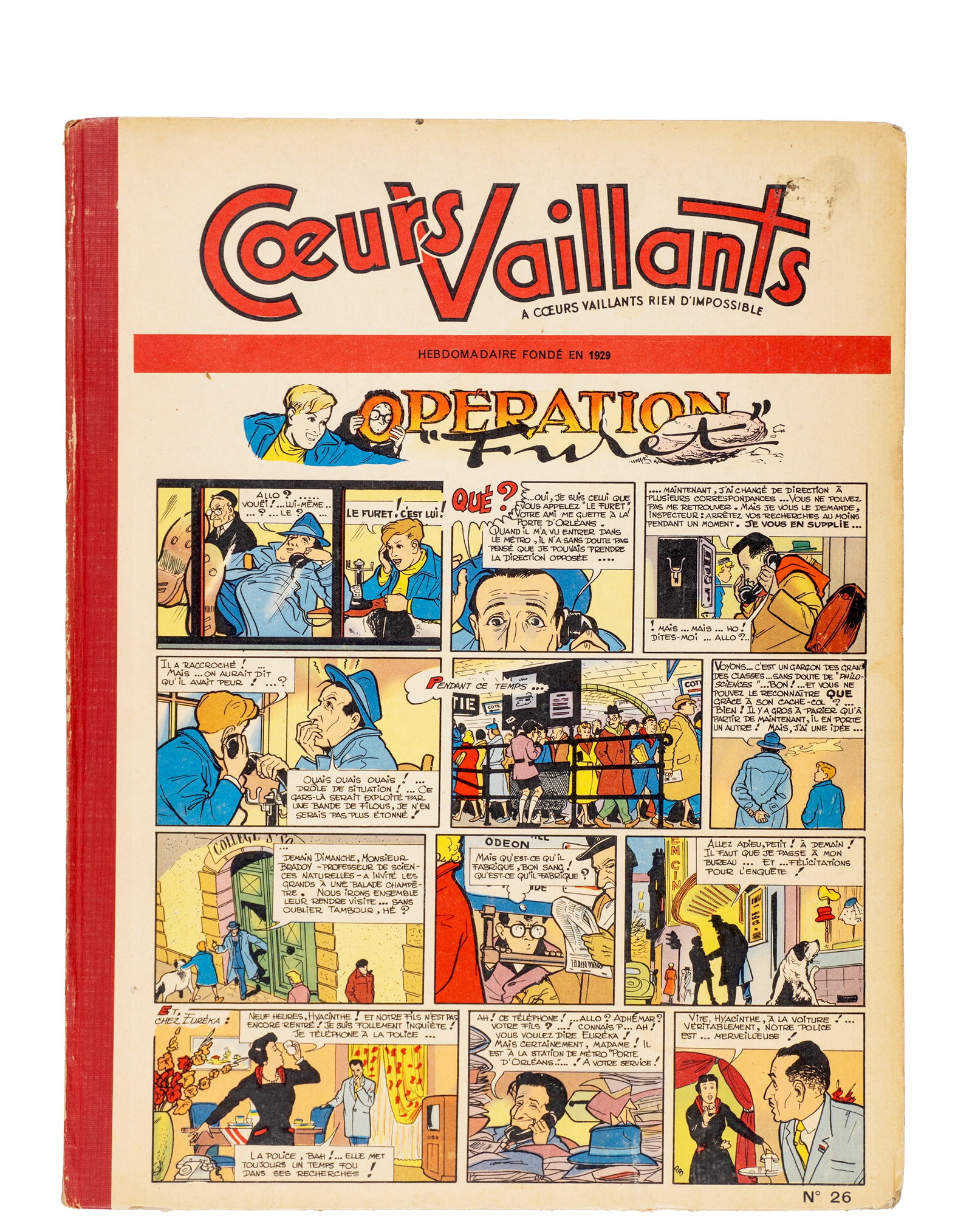 Lot of collections Coeurs vaillants, Ames vaillantes - 1956, 1957 - 5