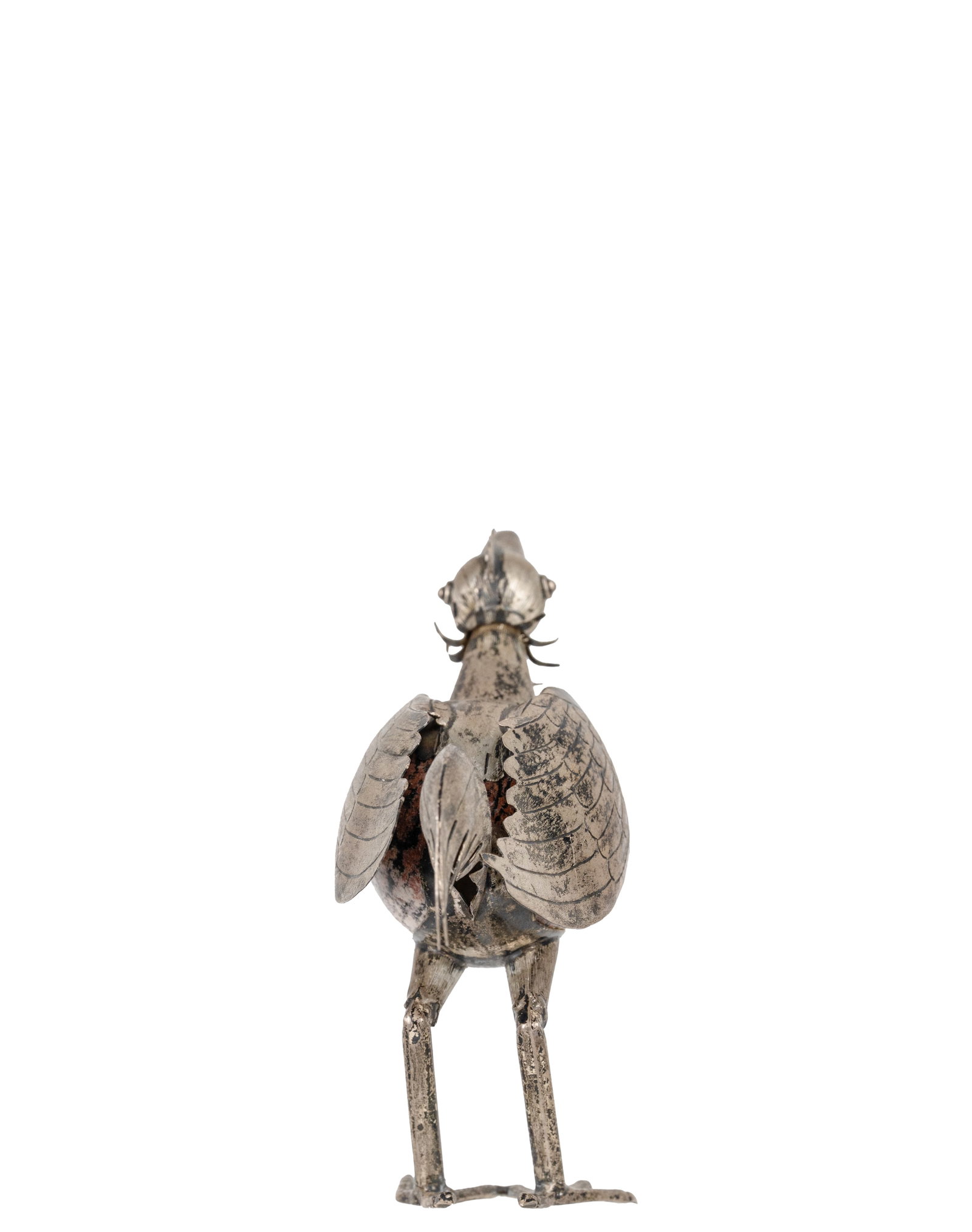 Stone and sterling silver bird - 4