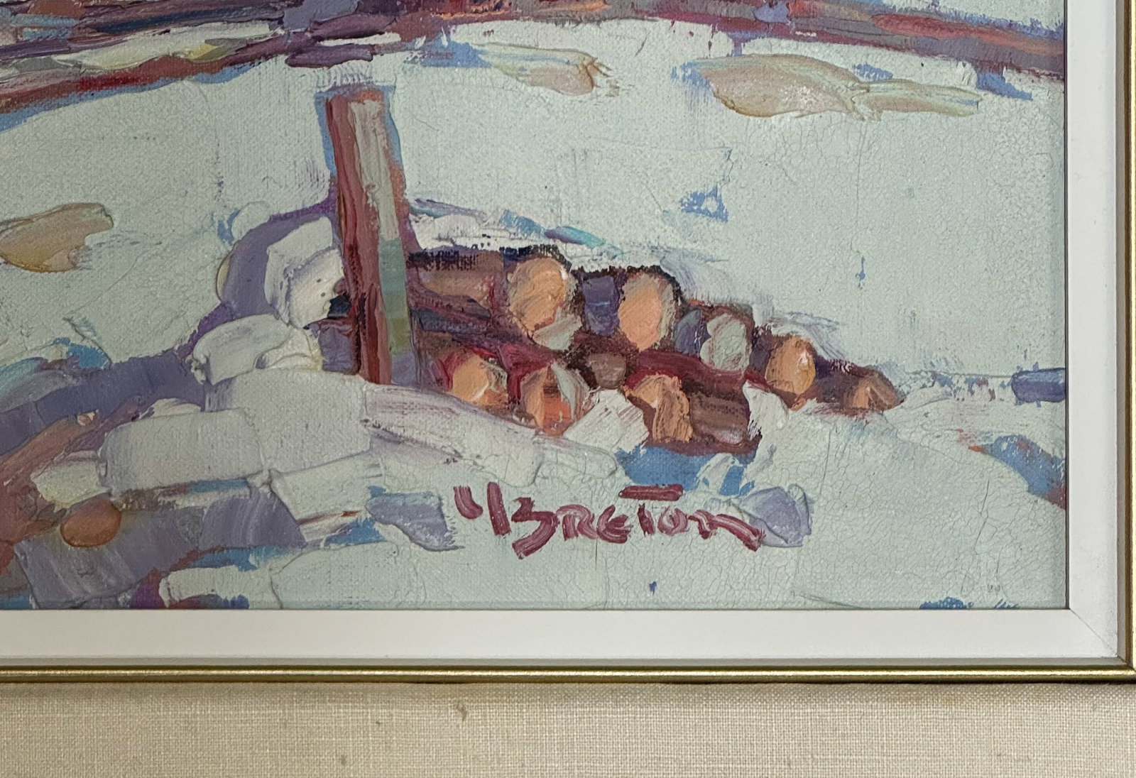 Breton, Yvon - "La ramasse" - 2