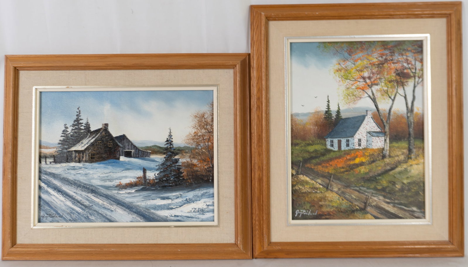 Béland, Guy - Set of 2 oil on canvas (1 of 5)
