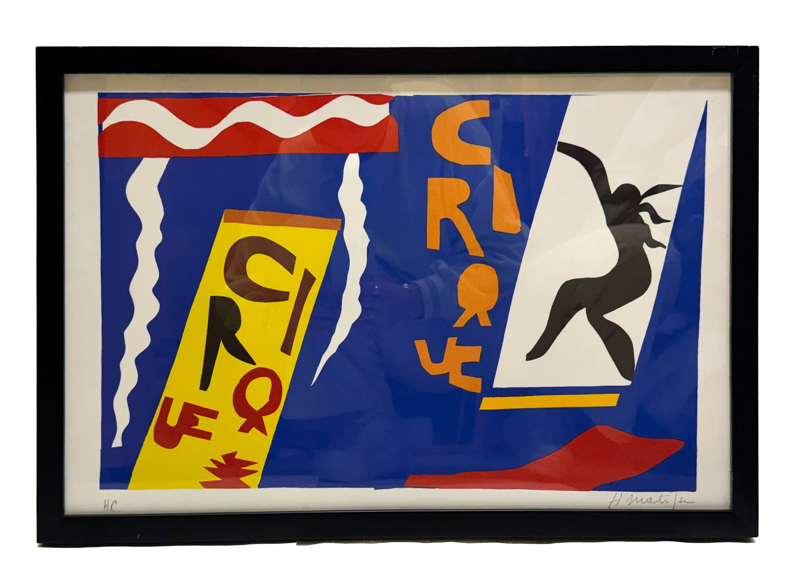 Matisse, Henri - Jazz: Matisse, Henri (1869-1954) France Jazz Lithographie signée au bas à droite inscrit H.C. Dimension: 14'' x 21'' 35 x 53 cm ------------- Matisse, Henri (1869-1954) France Jazz Lithograph