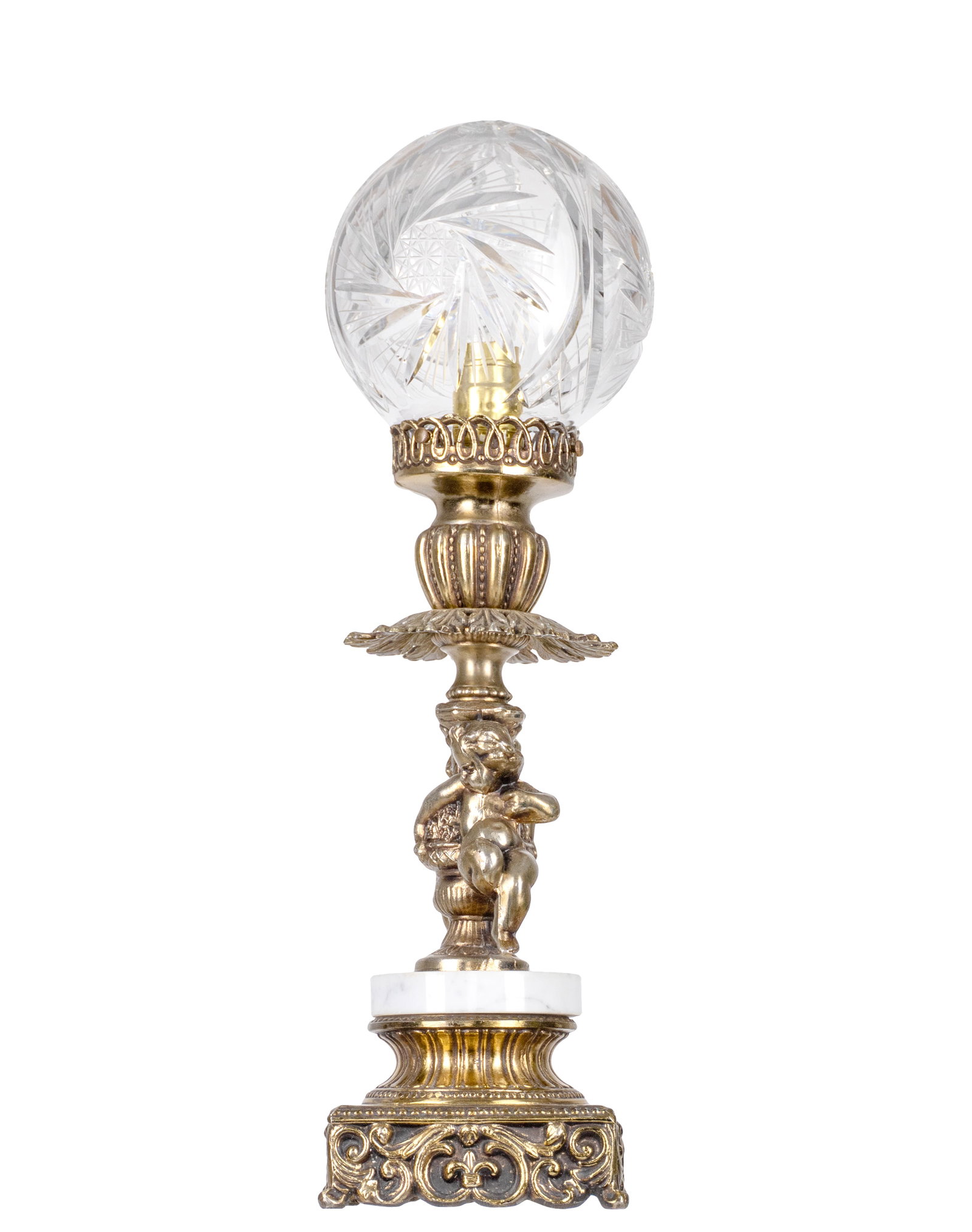 Lamp with cherubs - 1960's - 2