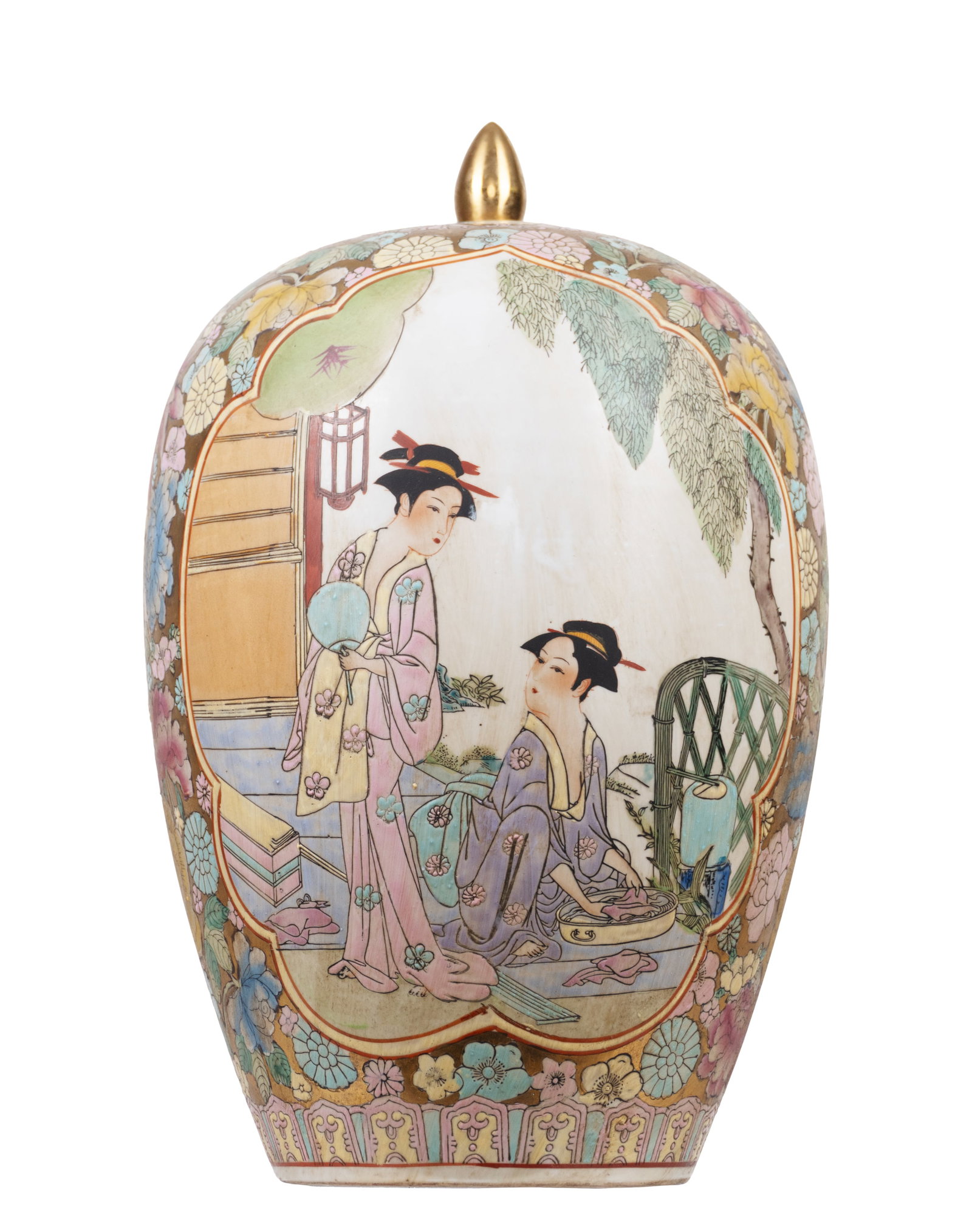 Porcelain urn - 2