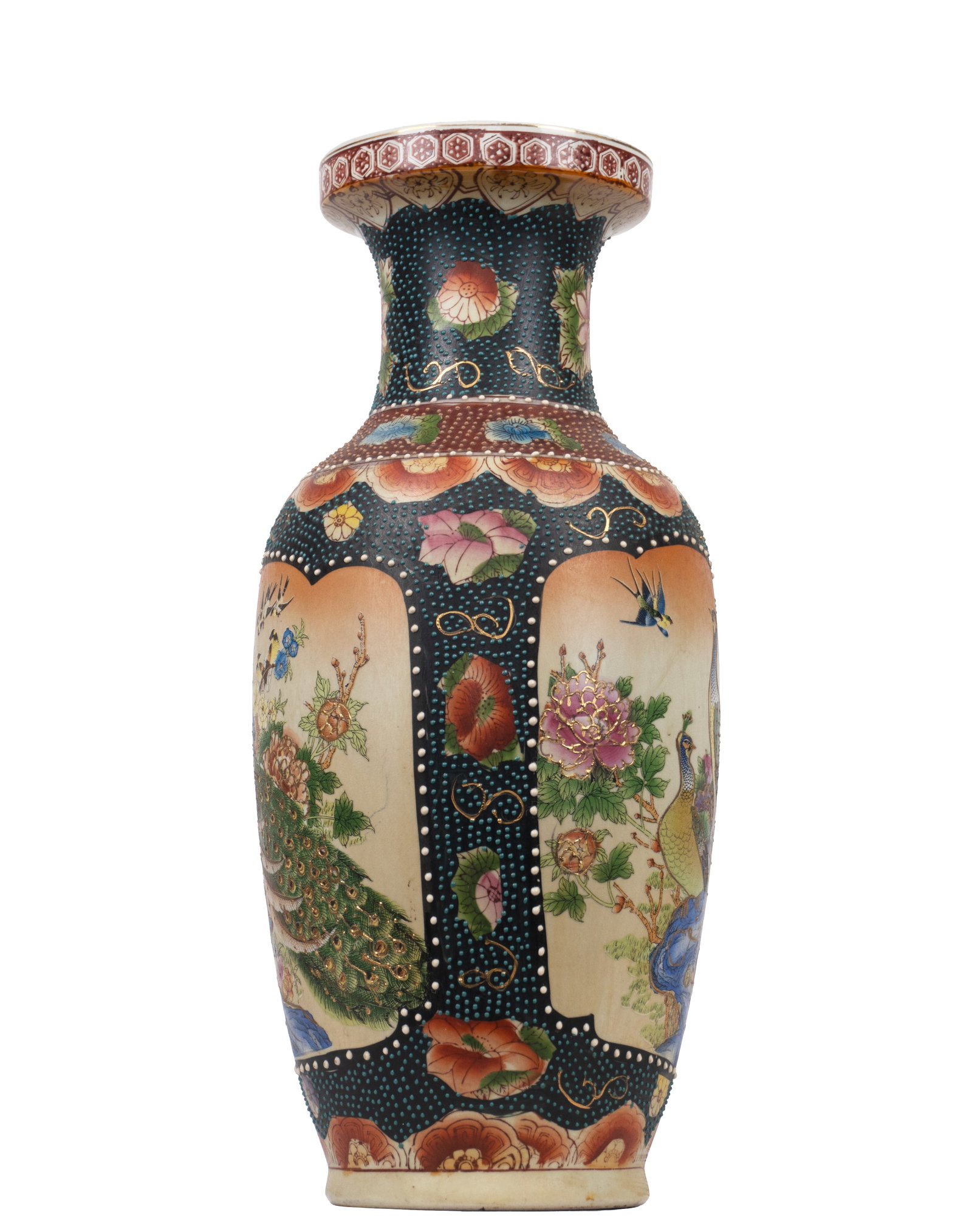 Satsuma style vase - 2