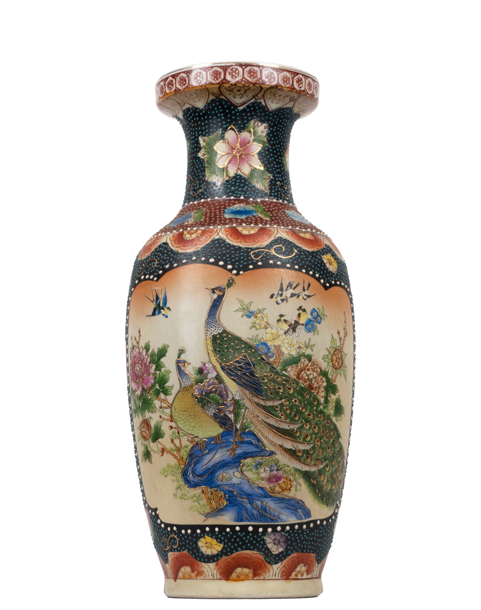 Satsuma style vase - 3