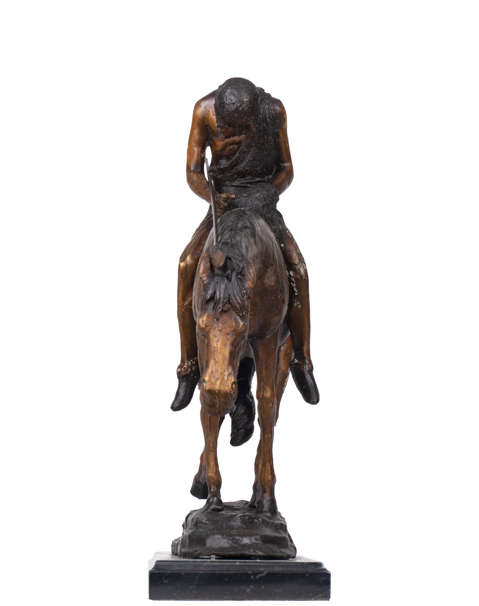 Fraser, James Earle, att. - End of the trail bronze - 2