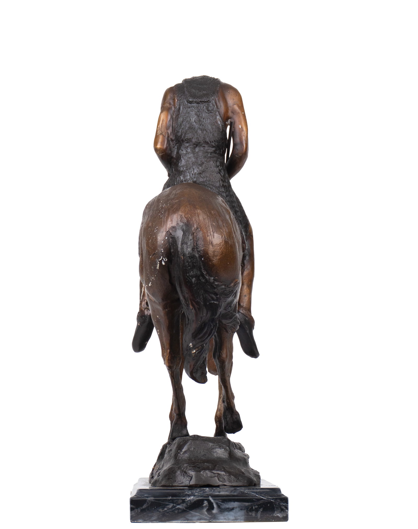 Fraser, James Earle, att. - End of the trail bronze - 4