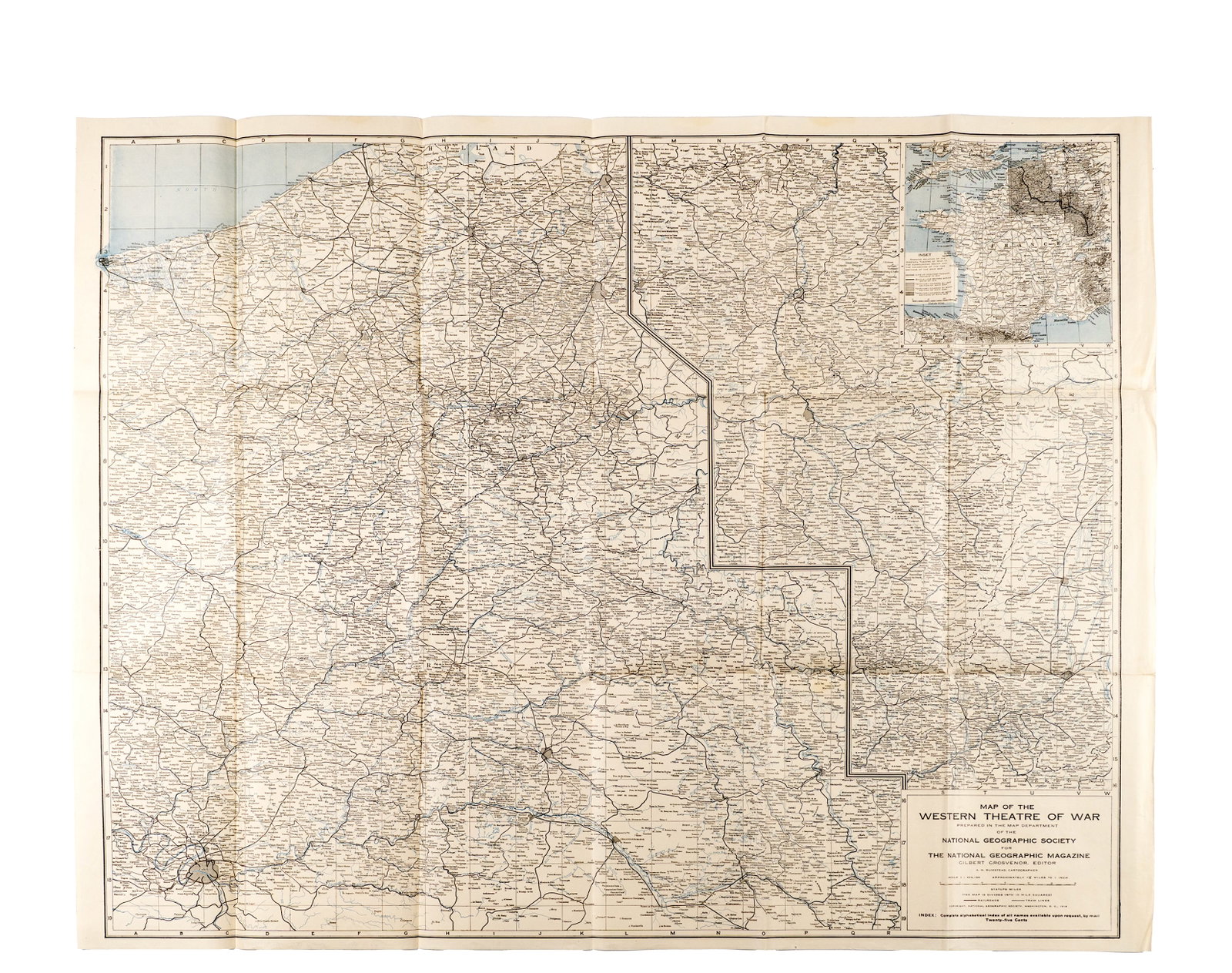 National Geographic Society - Collection of 318 geographical maps - 1918 to 2012 - 2