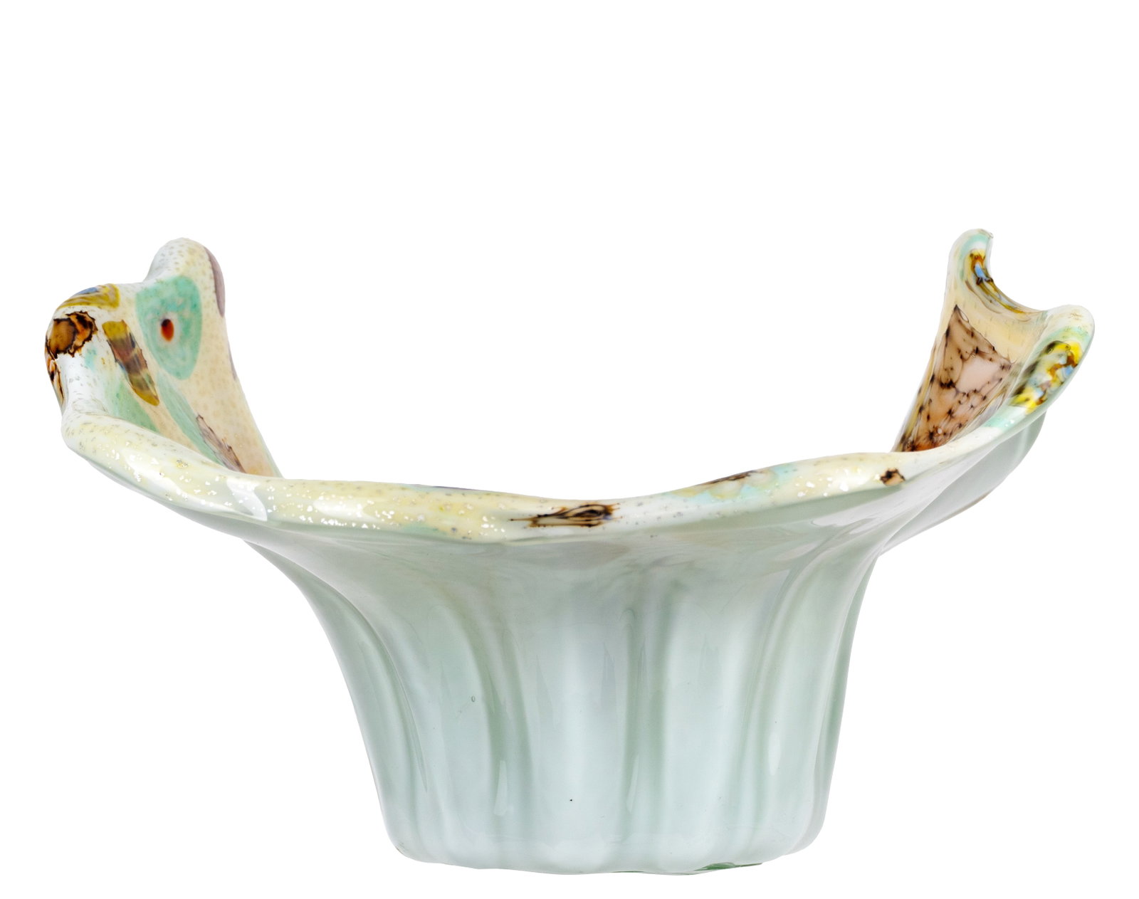 Murano att. - Blown glass bowl - 3