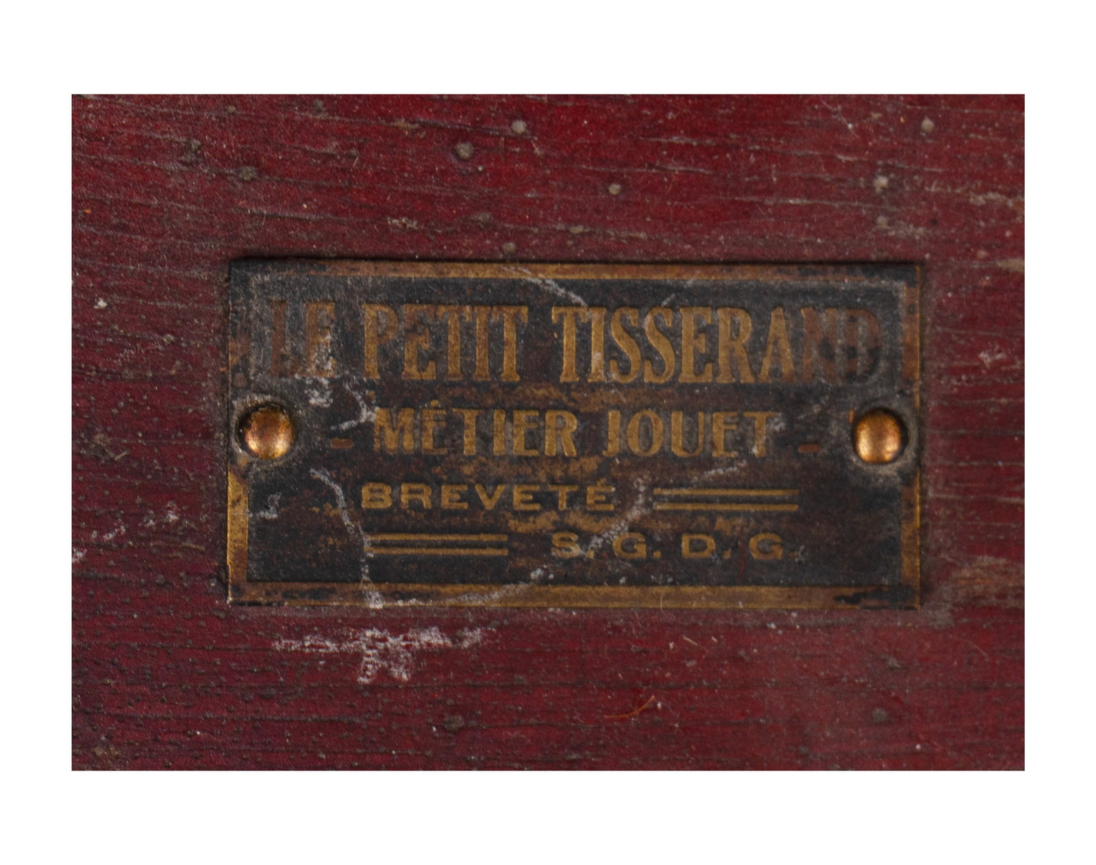 Le petit tisserand - Vintage toy loom - Début XXe siècle - 5