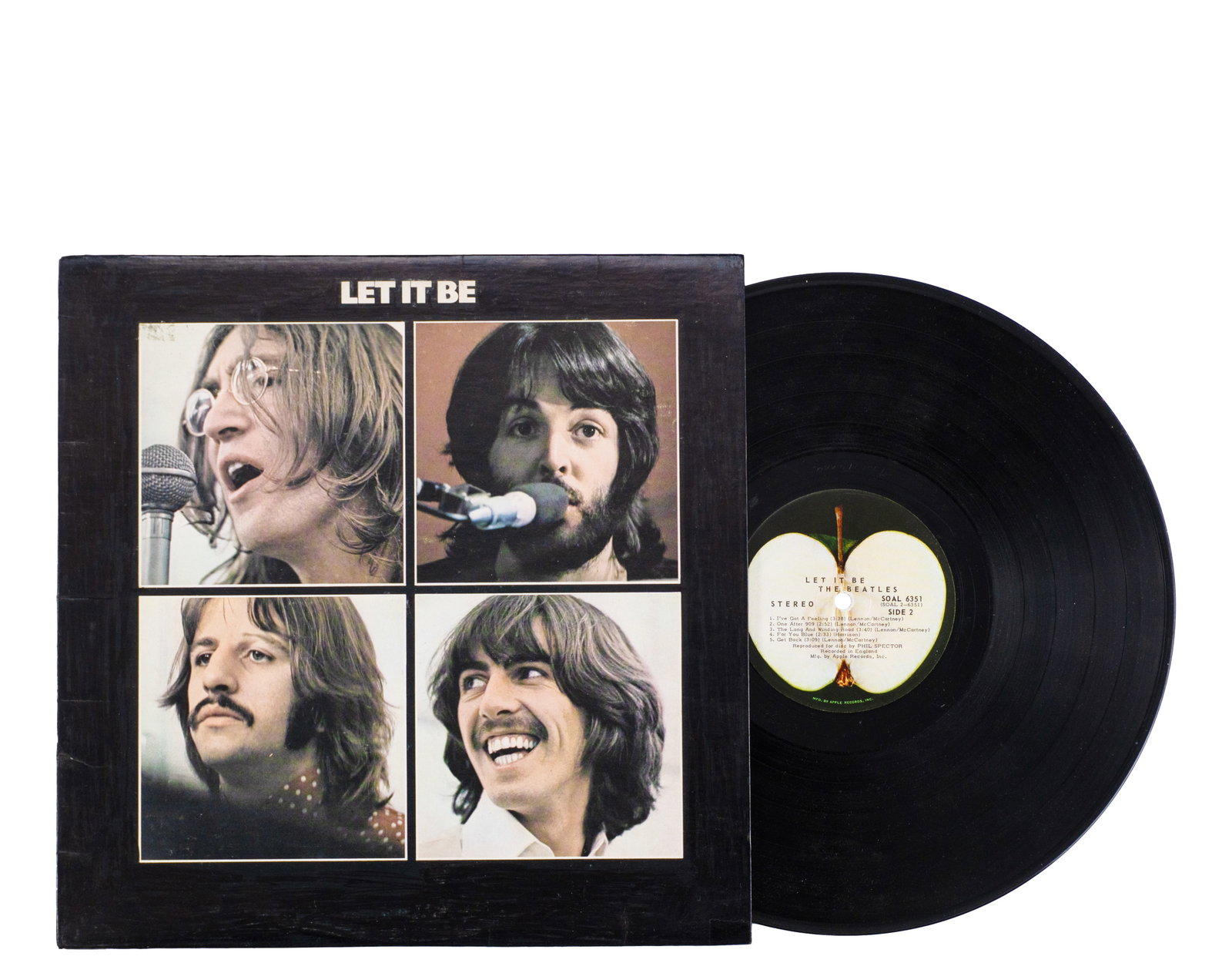 The Beatles - The Beatles Let It Be box set: 1969 on Apple Label with book - 1969 - 2