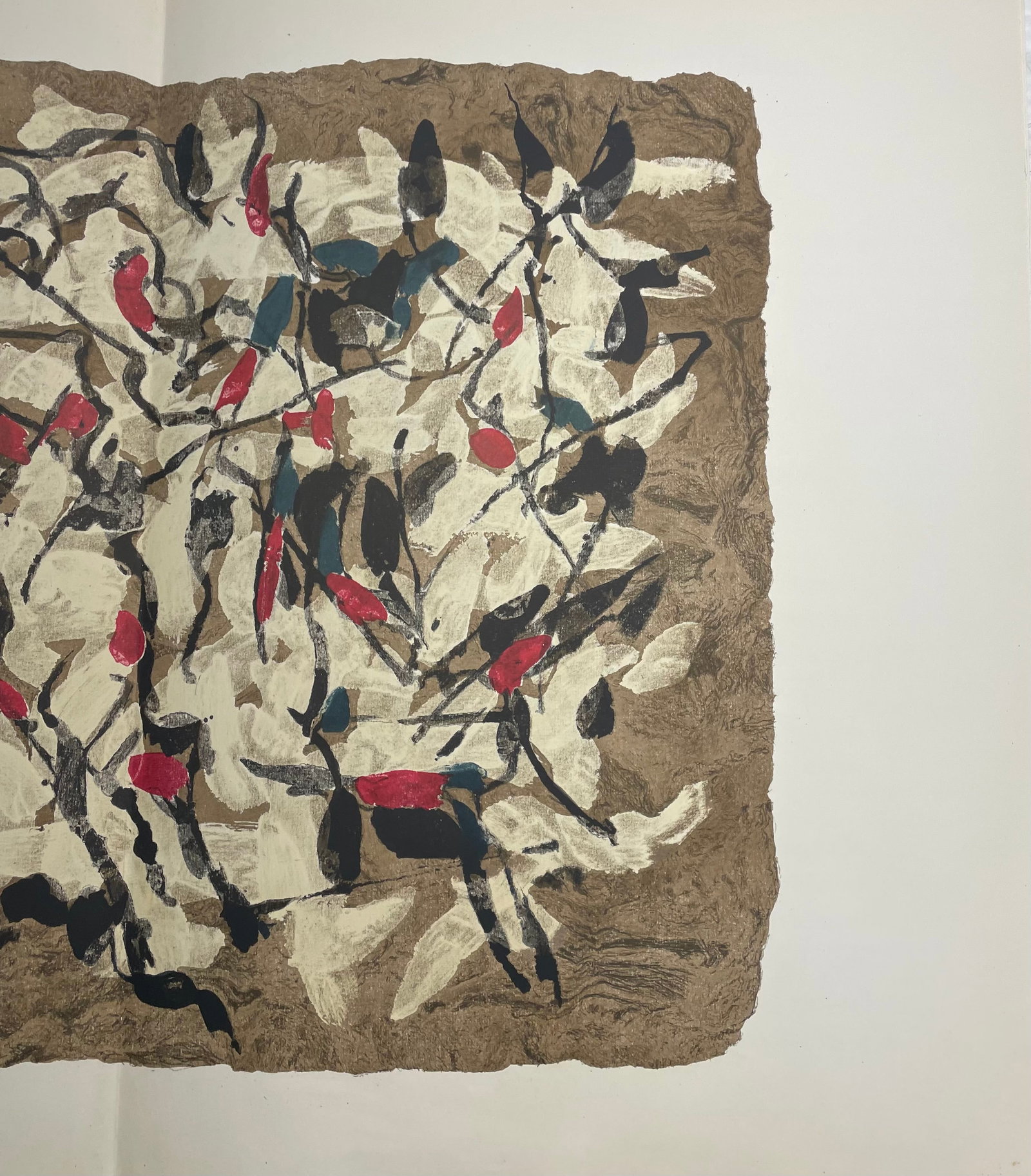 Riopelle, Jean-Paul - "Derrière le Miroir" - 1966 - 3