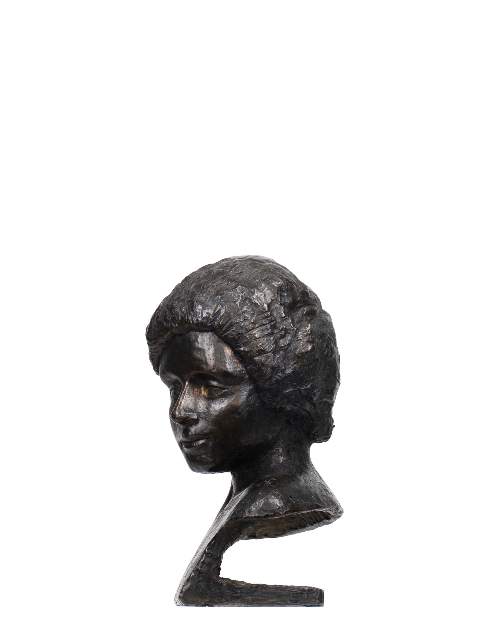 Bronze, head of a woman - 4