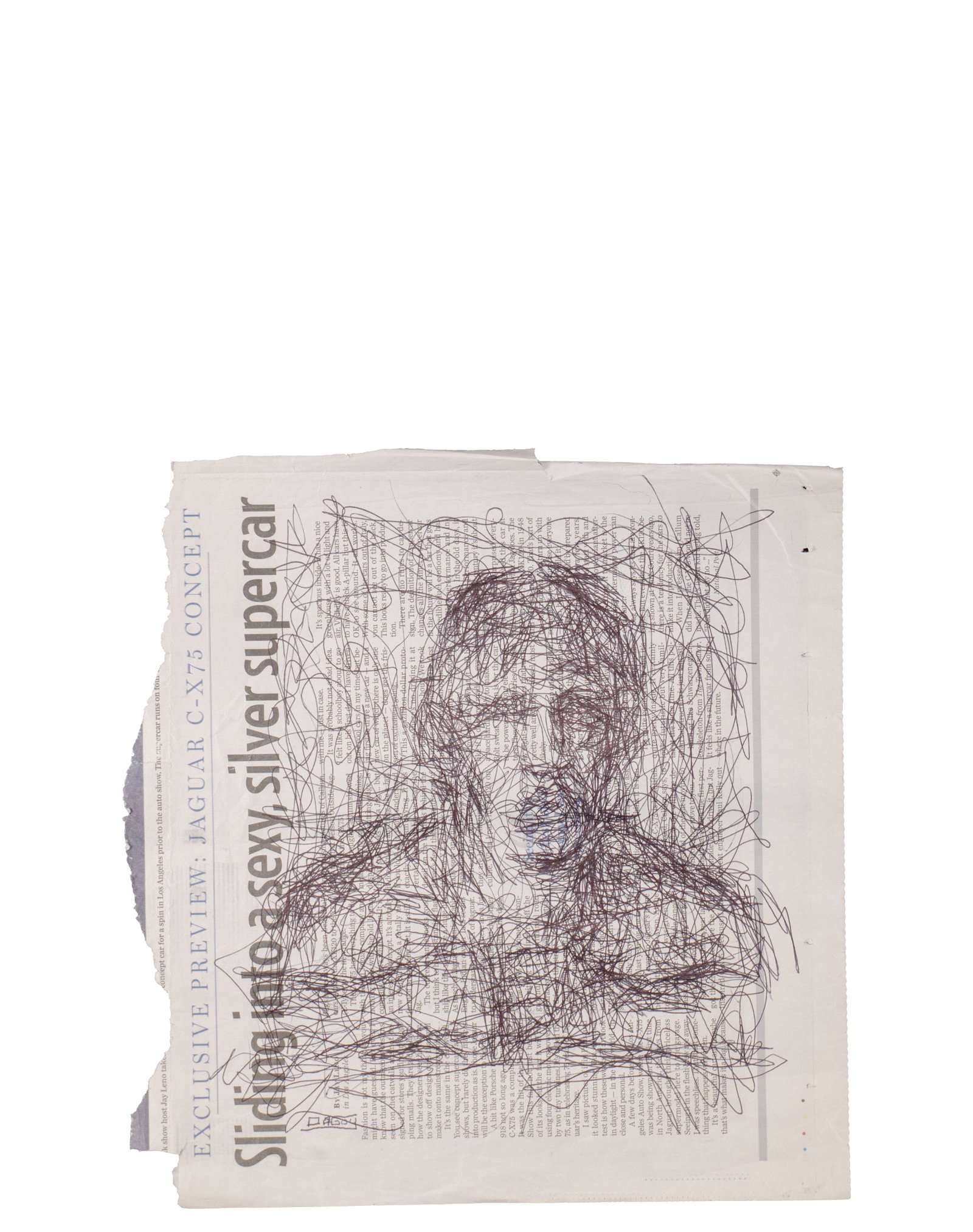 Artiste inconnu / Unknown - Newspaper portraits - 2005-2010 - 2