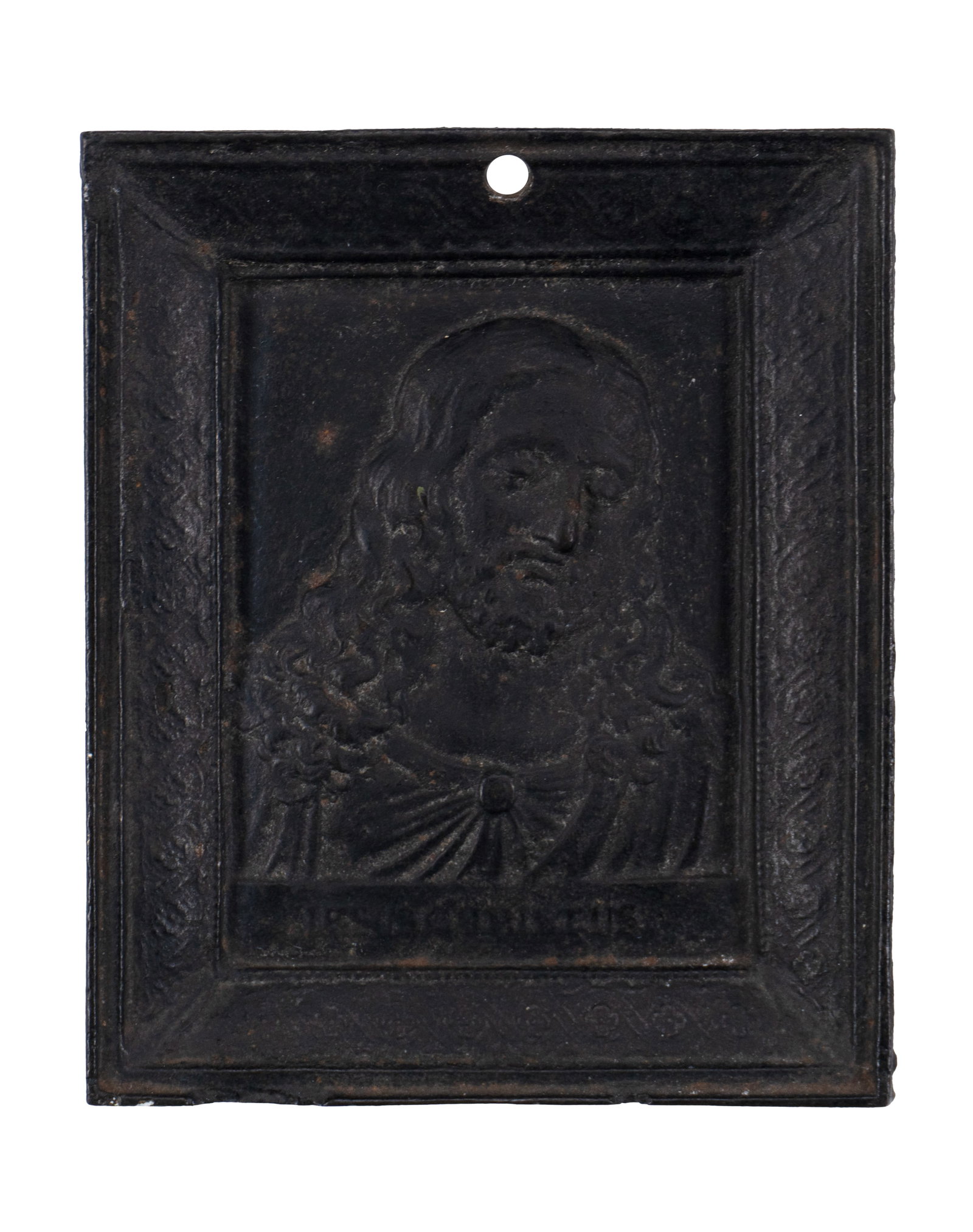 Forges de St maurice att. - Sacred Heart of Jesus Frame - XIXe siècle (1 of 2)