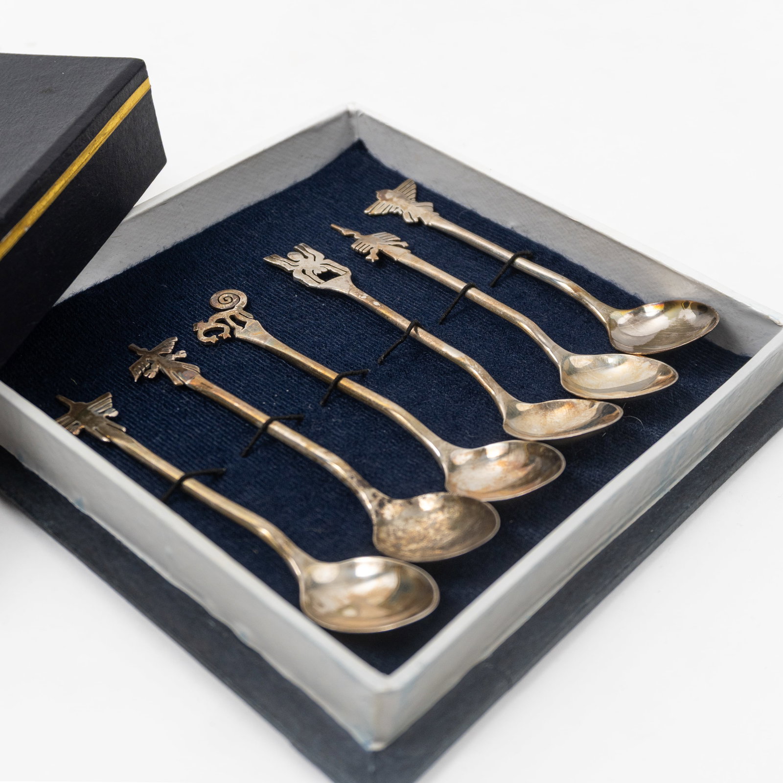 Sterling Silver Spoon Set, Nazca Lines - 2