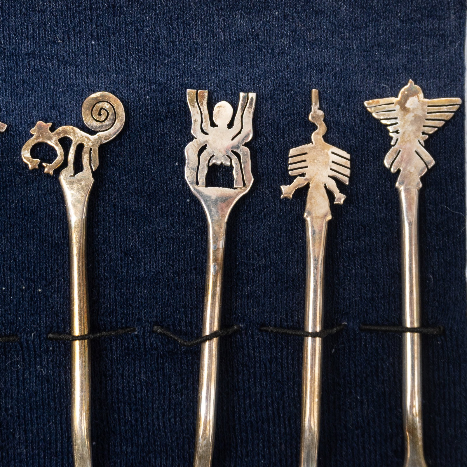 Sterling Silver Spoon Set, Nazca Lines - 3