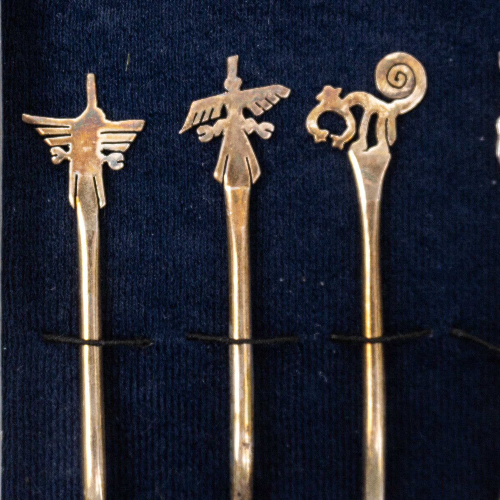Sterling Silver Spoon Set, Nazca Lines - 4