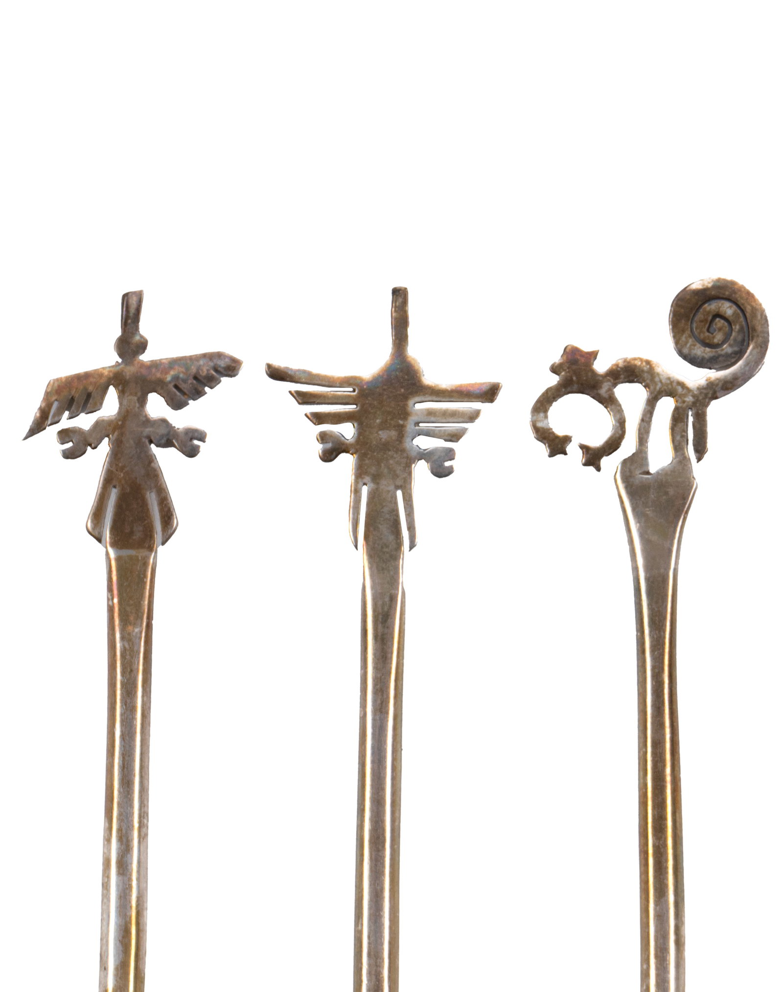 Sterling Silver Spoon Set, Nazca Lines - 7